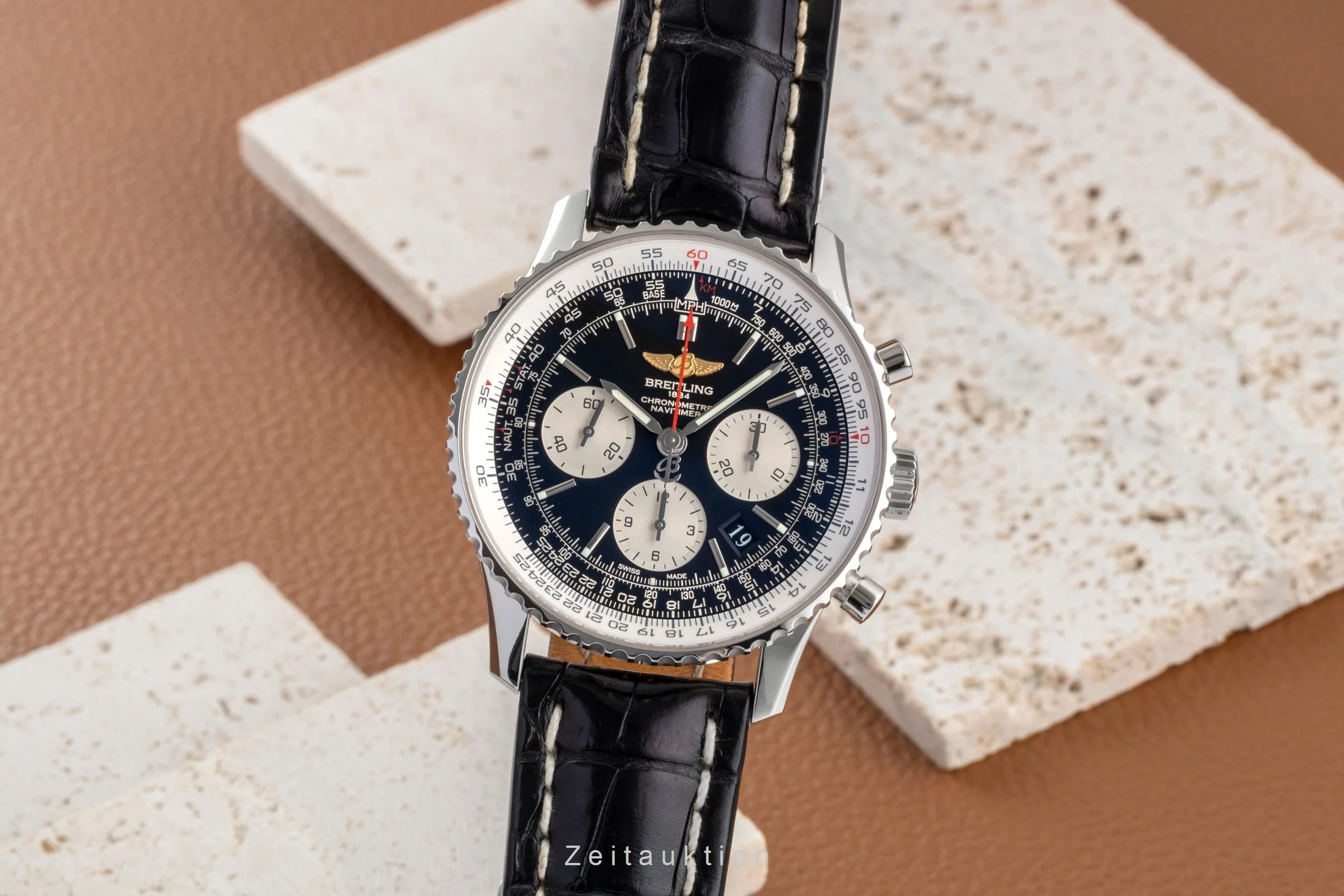 Breitling Navitimer 01 chronograph steel automatic men's watch AB0120, A022B01KBD LP: 9500EUR  [2507036] - Image 2