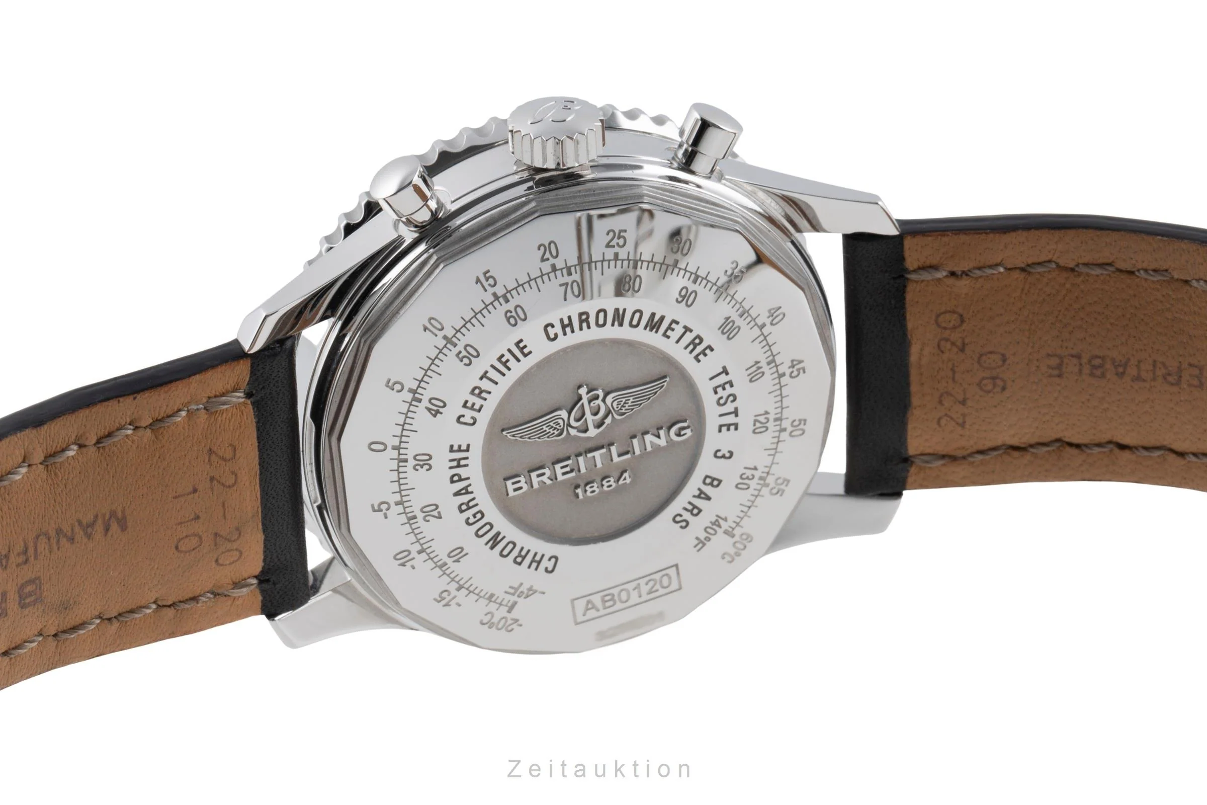 Breitling Navitimer 01 chronograph steel automatic men's watch AB012012/BB01 LP: 9300EUR  [2504710] - Image 11