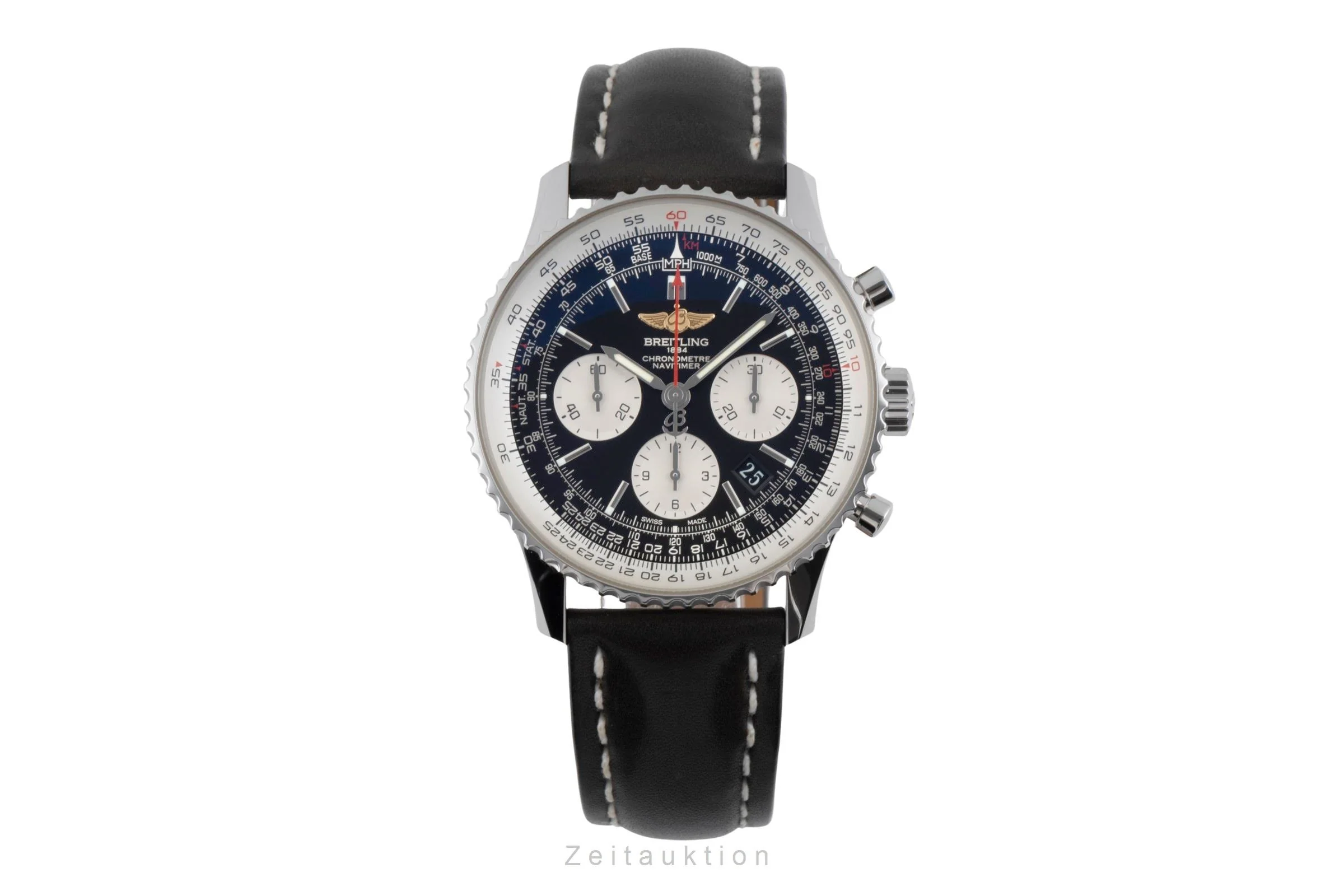 Breitling Navitimer 01 chronograph steel automatic men's watch AB012012/BB01 LP: 9300EUR  [2504710] - Image 5