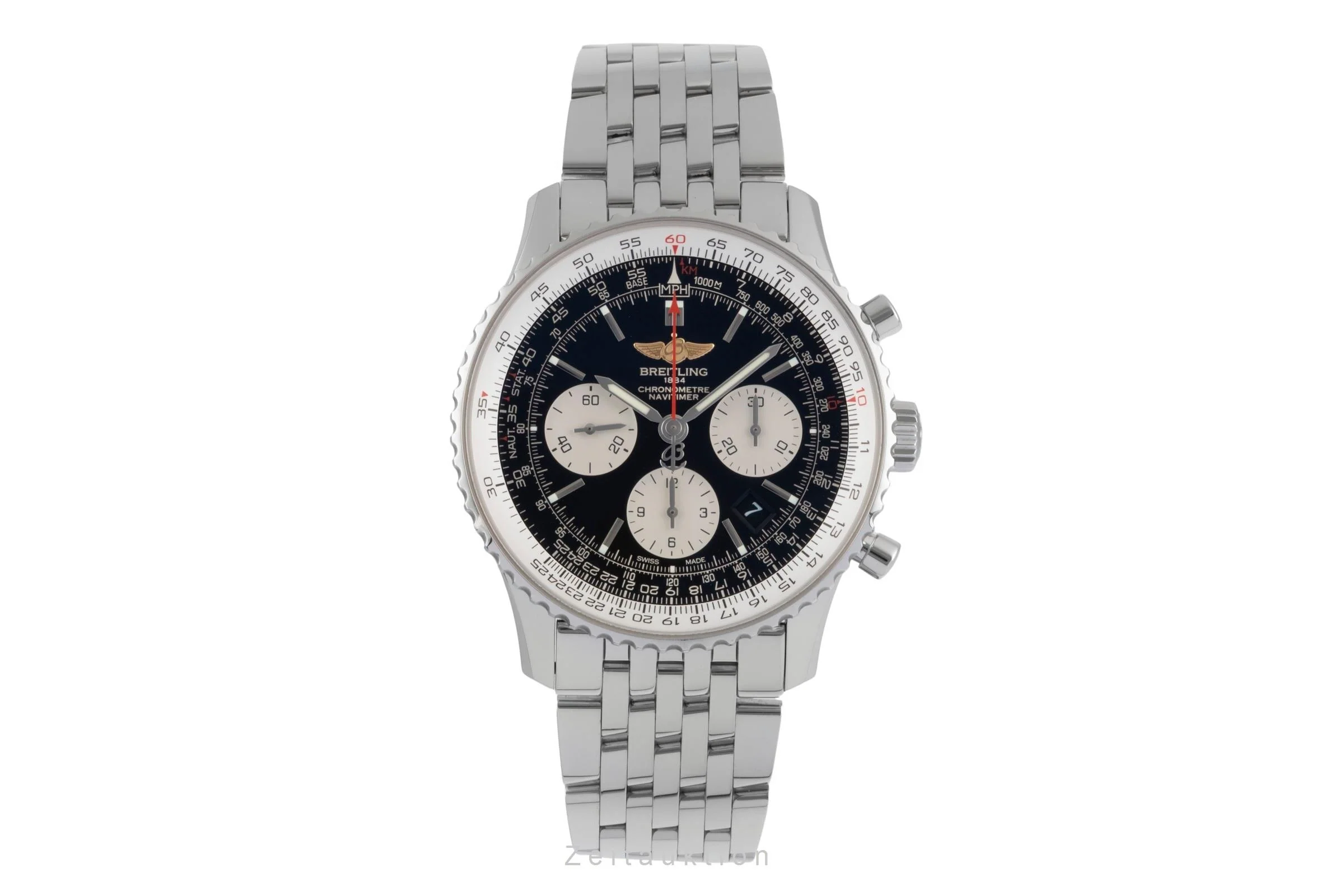 Breitling Navitimer 01 chronograph steel automatic men's watch AB012012/BB01 LP: 9850EUR  [2600194] - Image 5
