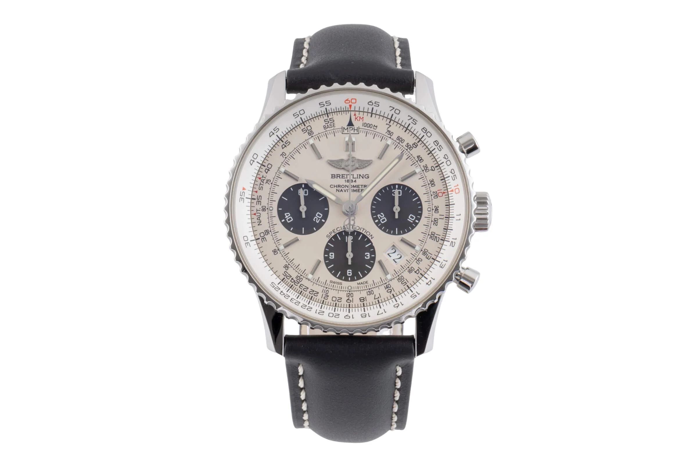 Breitling Navitimer 01 chronograph steel automatic men's watch AB012012/G826 LP: 9050EUR  [2500862] - Image 5