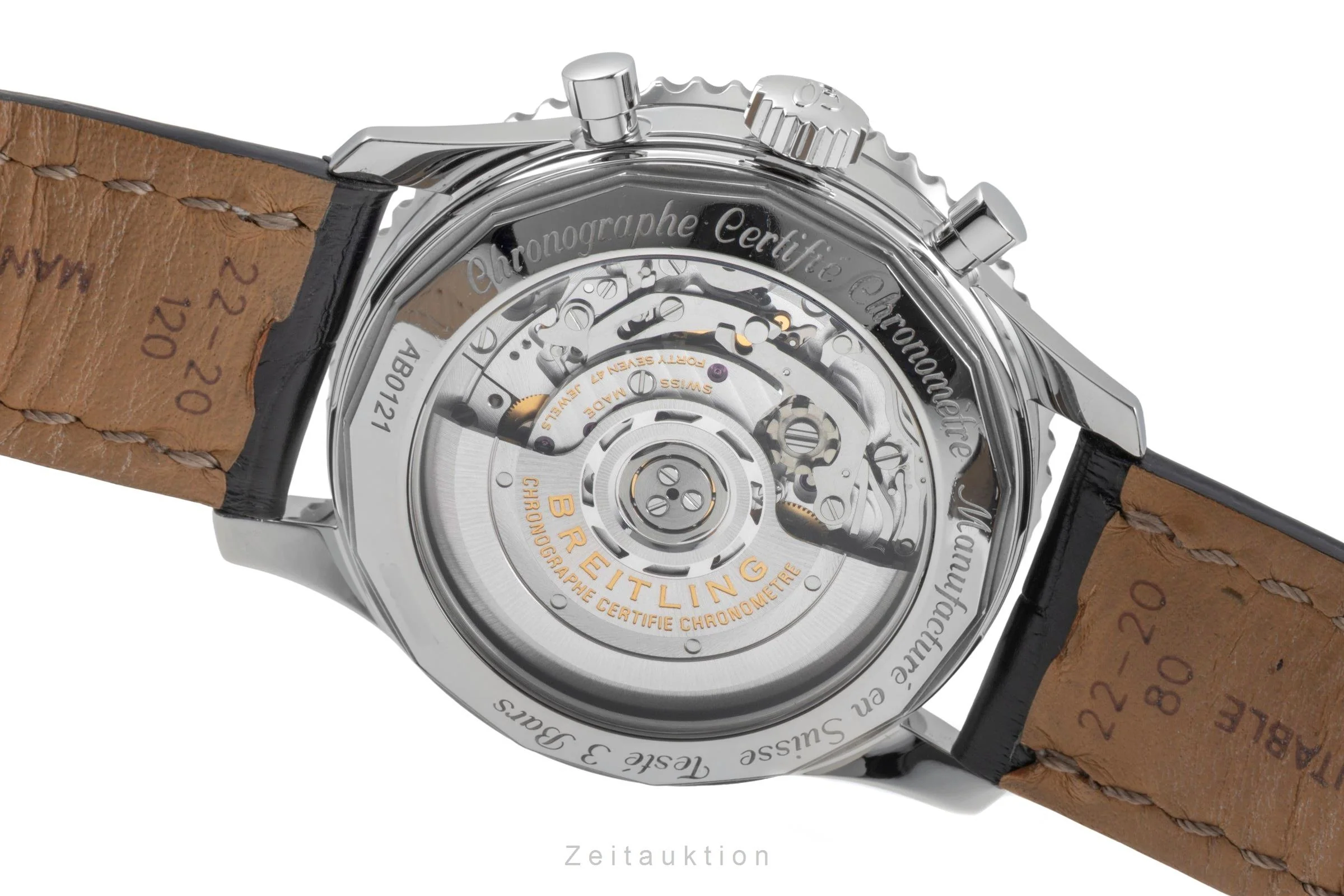 Breitling Navitimer 01 chronograph steel automatic men's watch AB0121 LP: 9300EUR  [2505536] - Image 12