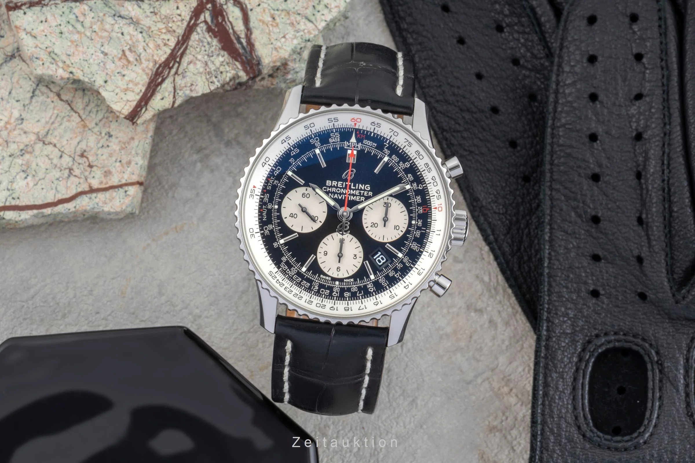 Breitling Navitimer 01 chronograph steel automatic men's watch AB0121 LP: 9300EUR  [2505536] - Image 4