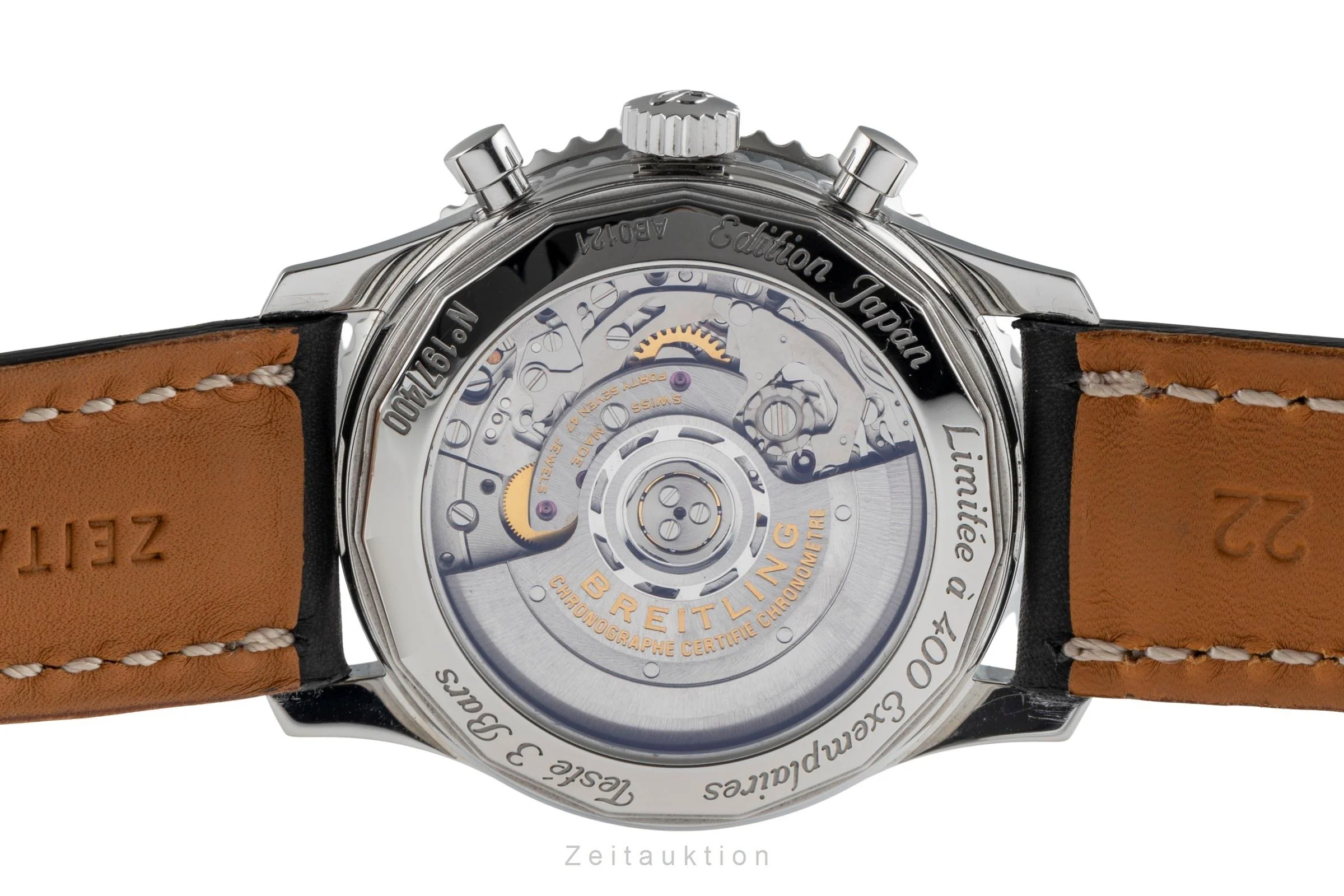 Breitling Navitimer 01 chronograph steel automatic men's watch AB01211Y/BE65 Limited  [2503231] - Image 11