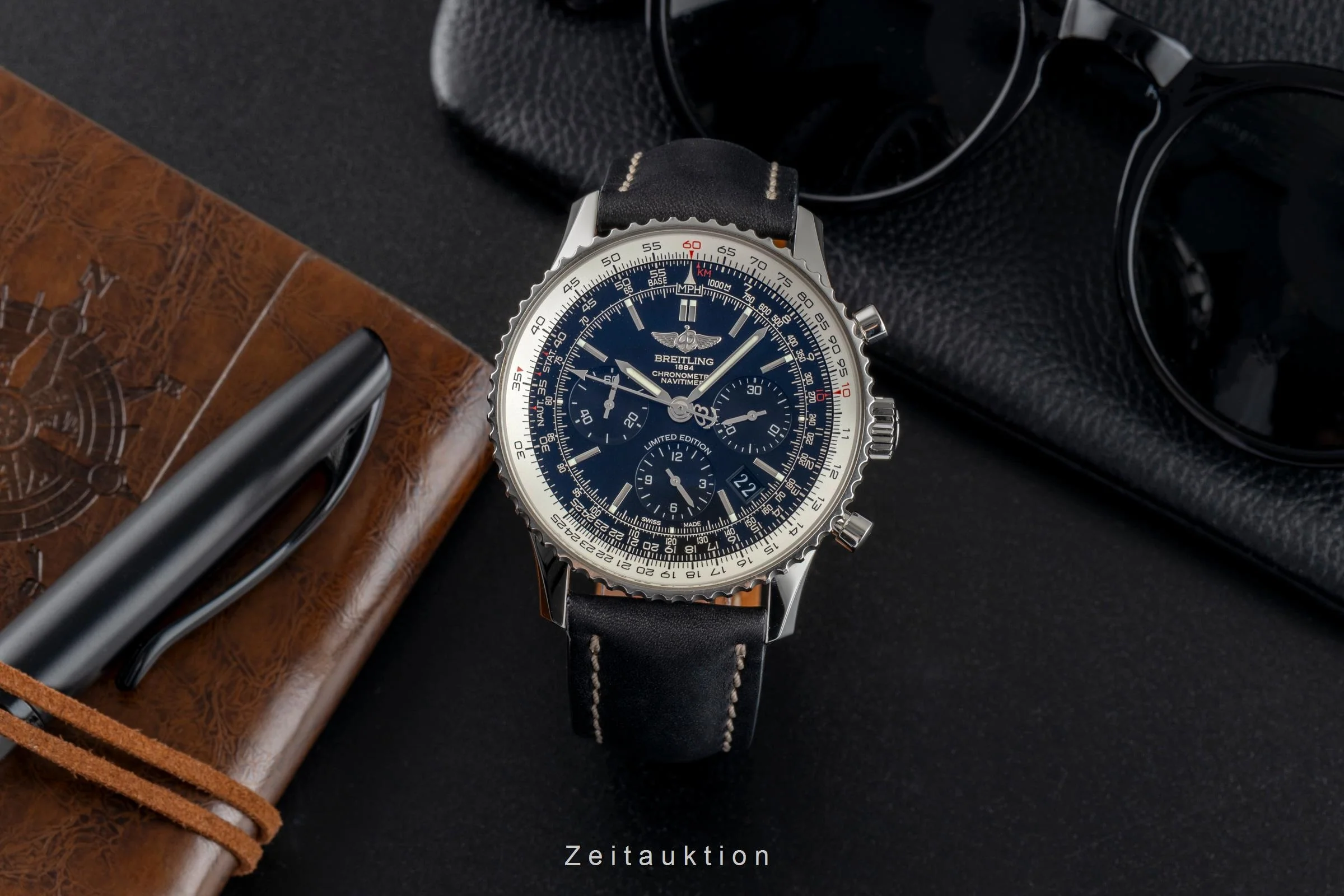 Breitling Navitimer 01 chronograph steel automatic men's watch AB01211Y/BE65 Limited  [2503231] - Image 4