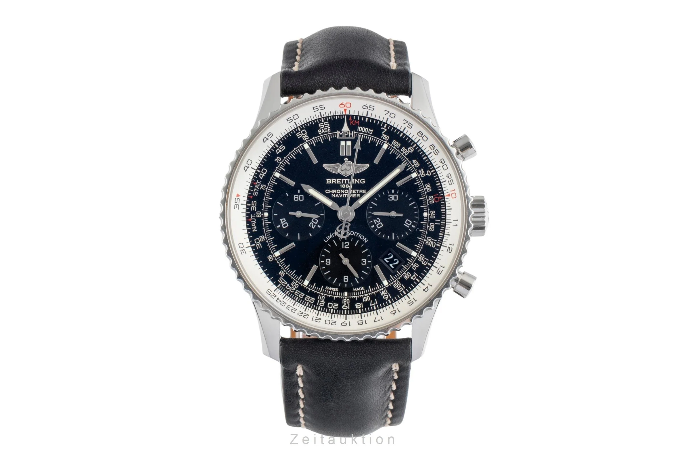 Breitling Navitimer 01 chronograph steel automatic men's watch AB01211Y/BE65 Limited  [2503231] - Image 5