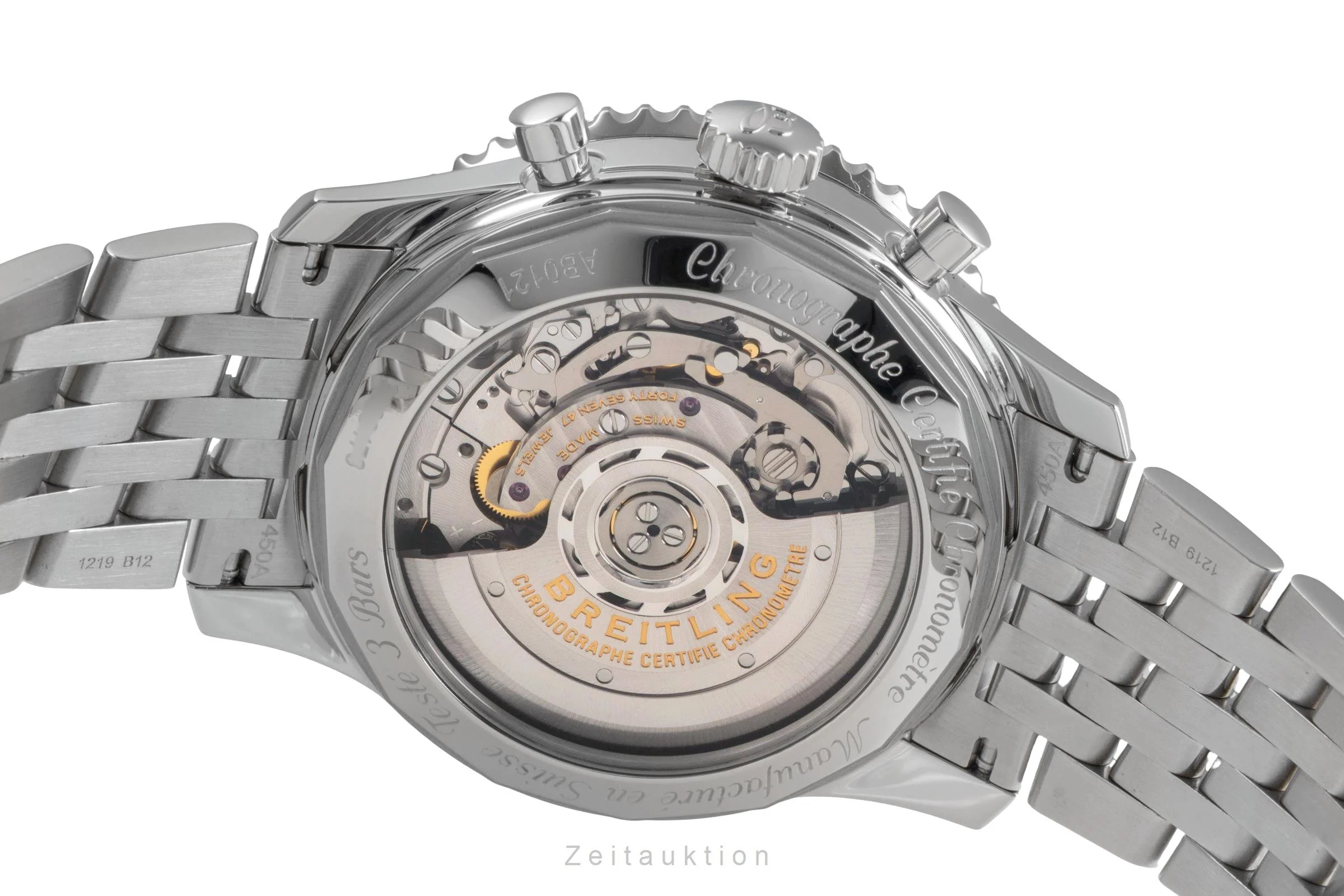 Breitling Navitimer 01 chronograph steel automatic men's watch AB0121211B2A1  [2503688] - Image 11