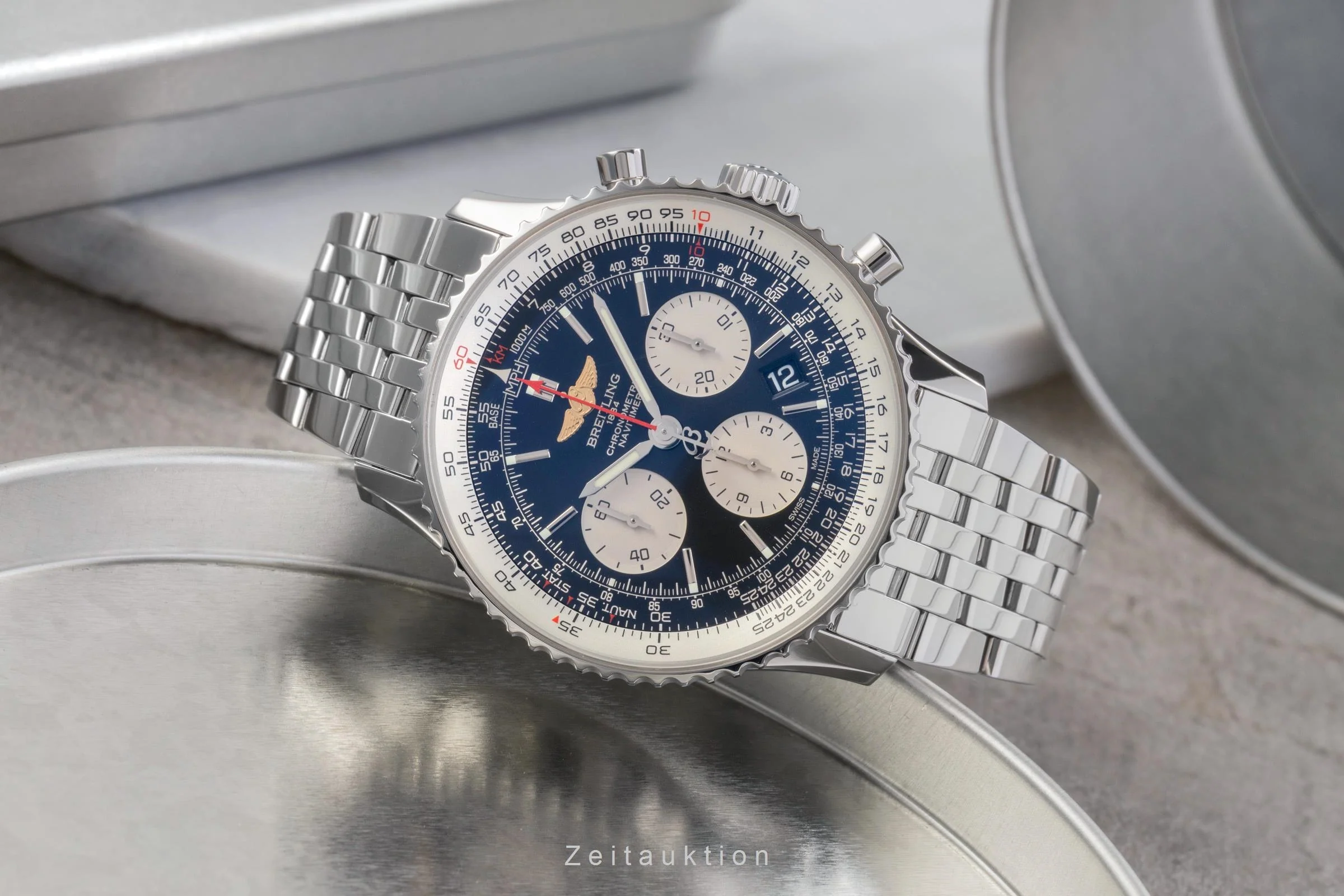 Breitling Navitimer 01 chronograph steel automatic men's watch AB0121211B2A1  [2503688] - Image 3