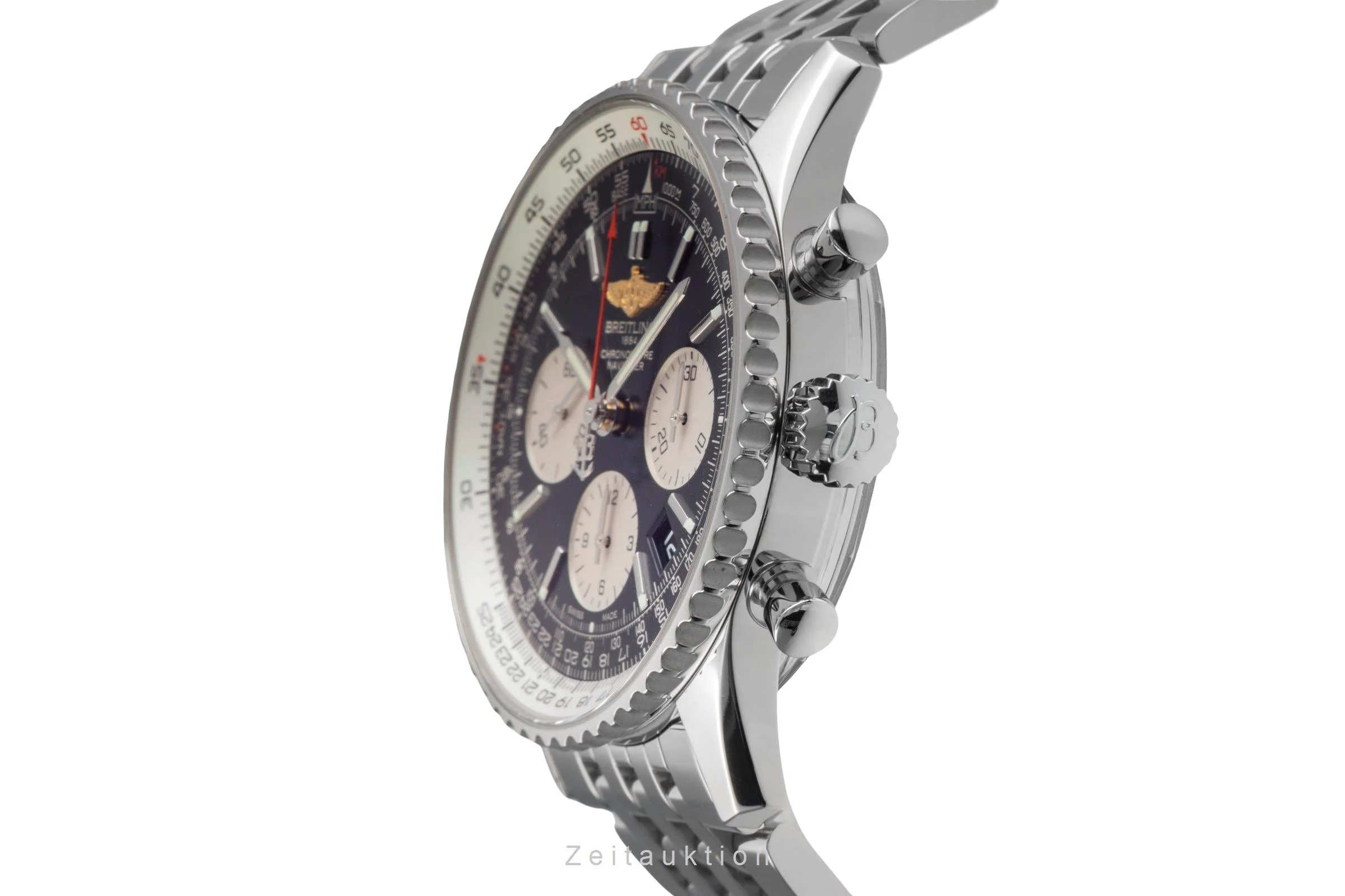 Breitling Navitimer 01 chronograph steel automatic men's watch AB0121211B2A1  [2503688] - Image 7