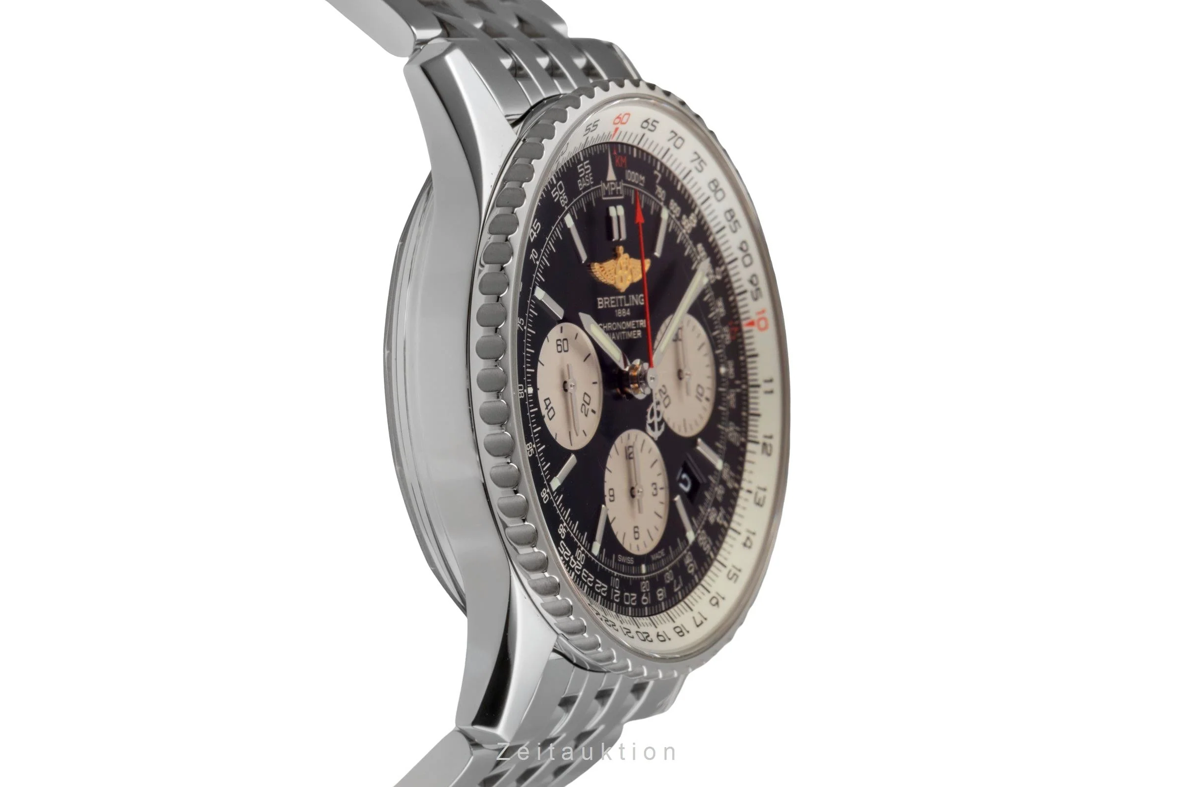 Breitling Navitimer 01 chronograph steel automatic men's watch AB0121211B2A1  [2503688] - Image 8