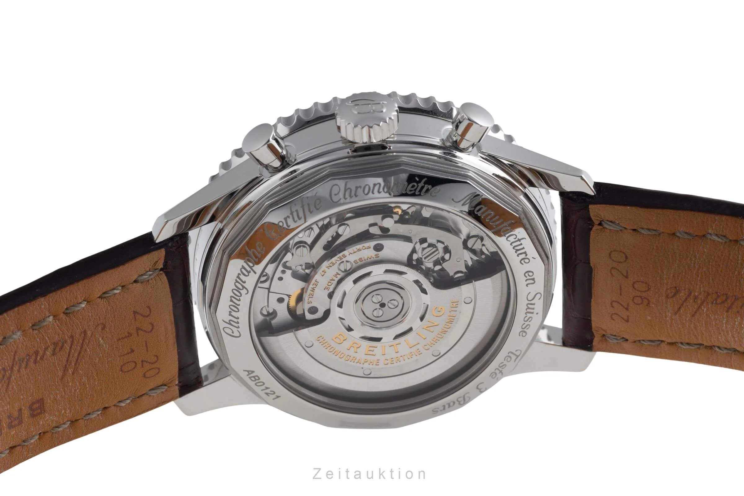 Breitling Navitimer 01 chronograph steel automatic men's watch AB0121211C1P1 LP: 9050EUR  [2502011] - Image 10