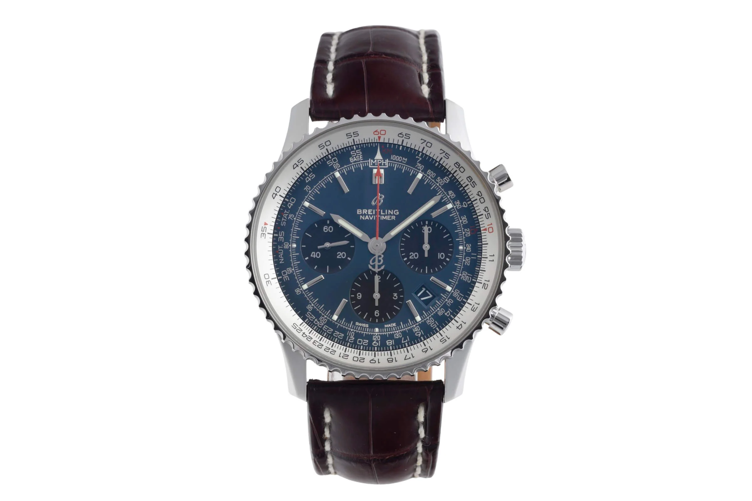 Breitling Navitimer 01 chronograph steel automatic men's watch AB0121211C1P1 LP: 9050EUR  [2502011] - Image 5