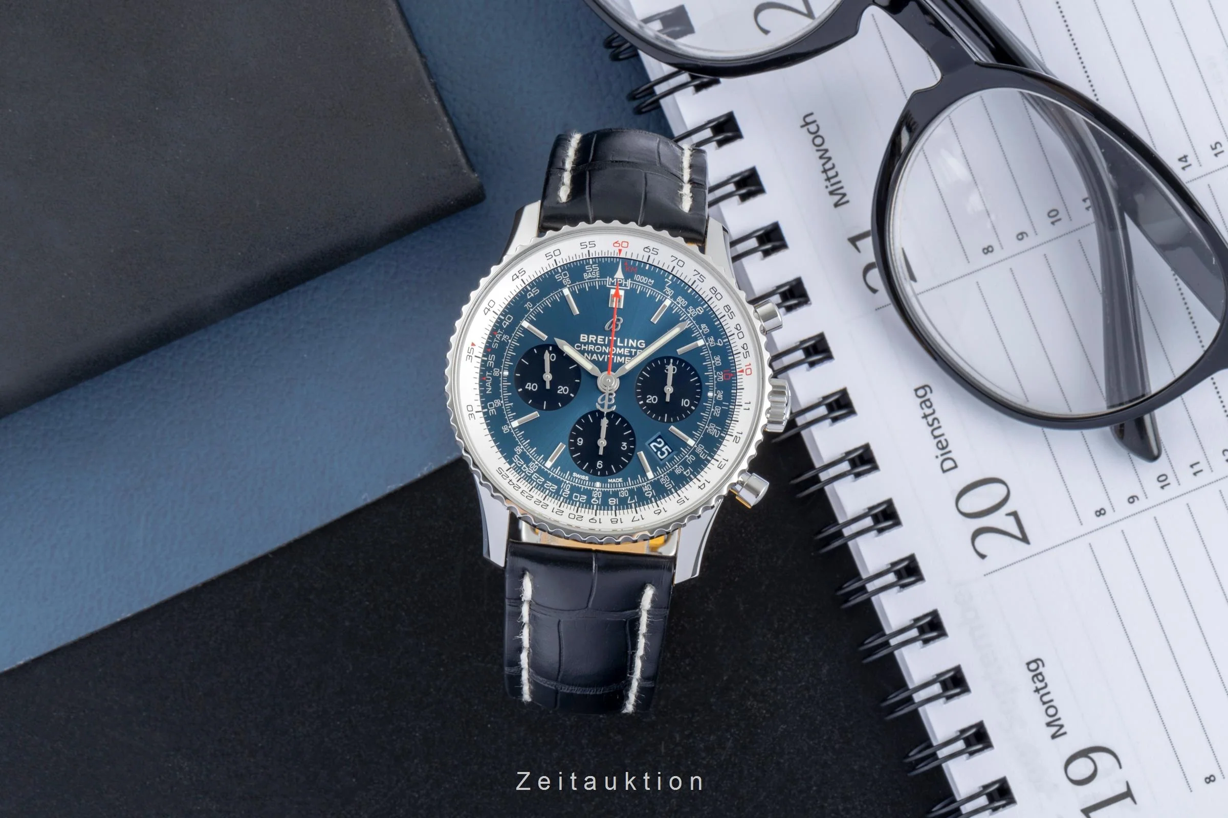 Breitling Navitimer 01 chronograph steel automatic men's watch AB0121211C1P1 LP: 9050EUR  [2507026] - Image 4