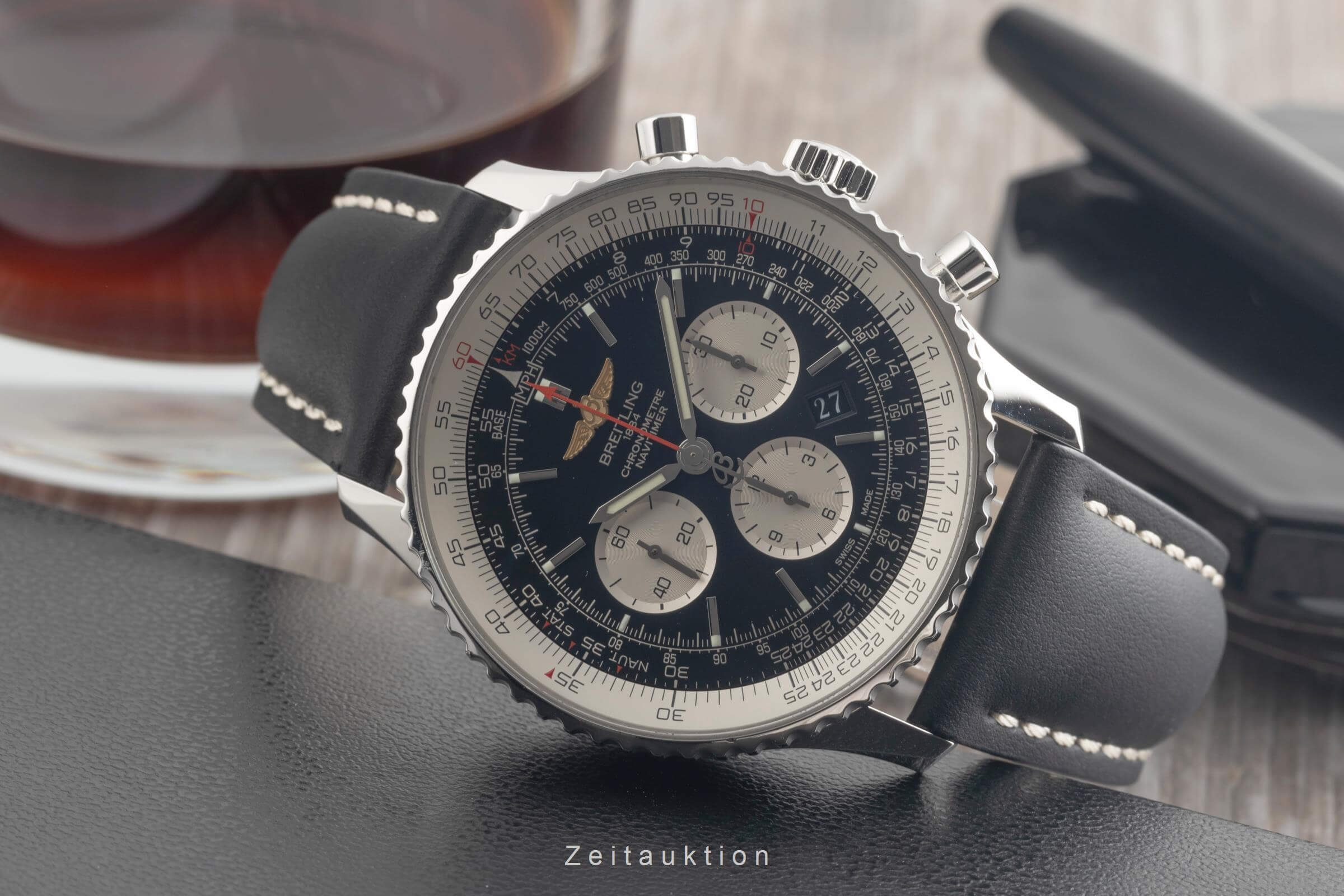 Breitling Navitimer 01 chronograph steel automatic men's watch AB012721/BD09 LP: 9150EUR  [2501601] - Image 3