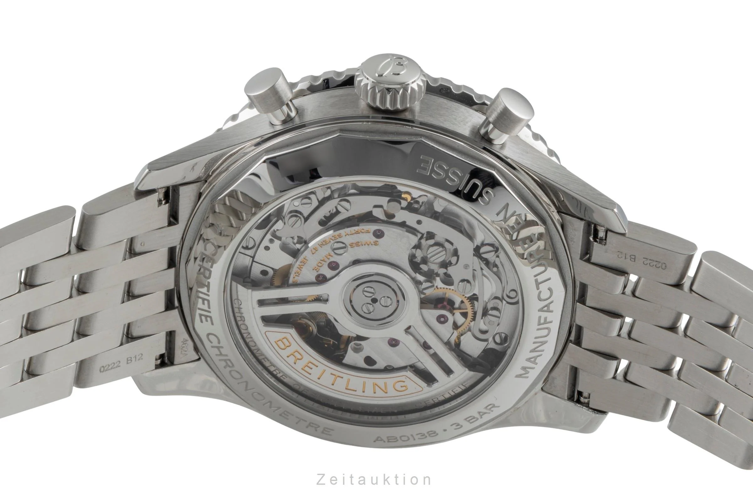 Breitling Navitimer 01 chronograph steel automatic men's watch AB0138 LP: 9650EUR  [2506439] - Image 12