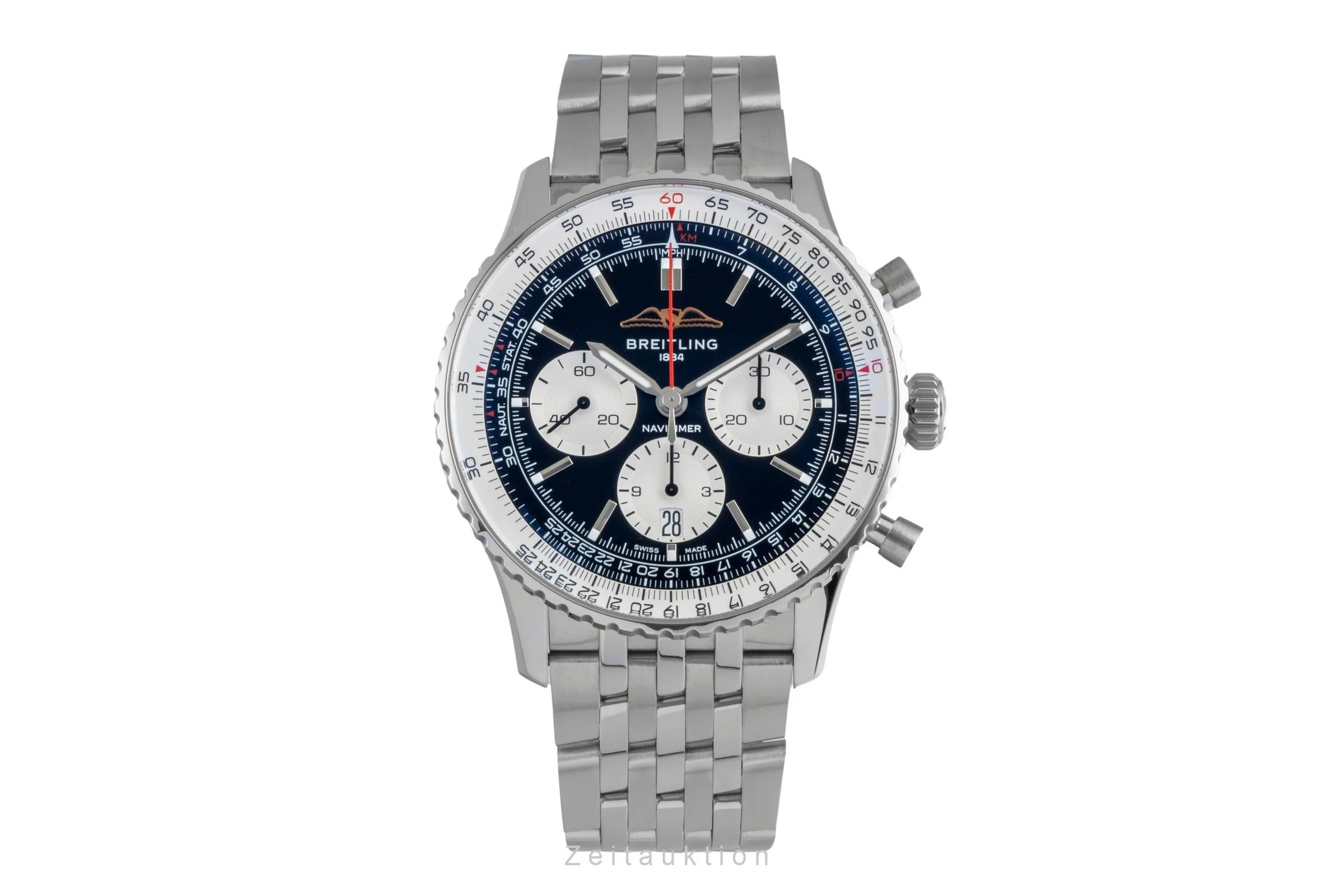 Breitling Navitimer 01 chronograph steel automatic men's watch AB0138 LP: 9650EUR  [2506439] - Image 5