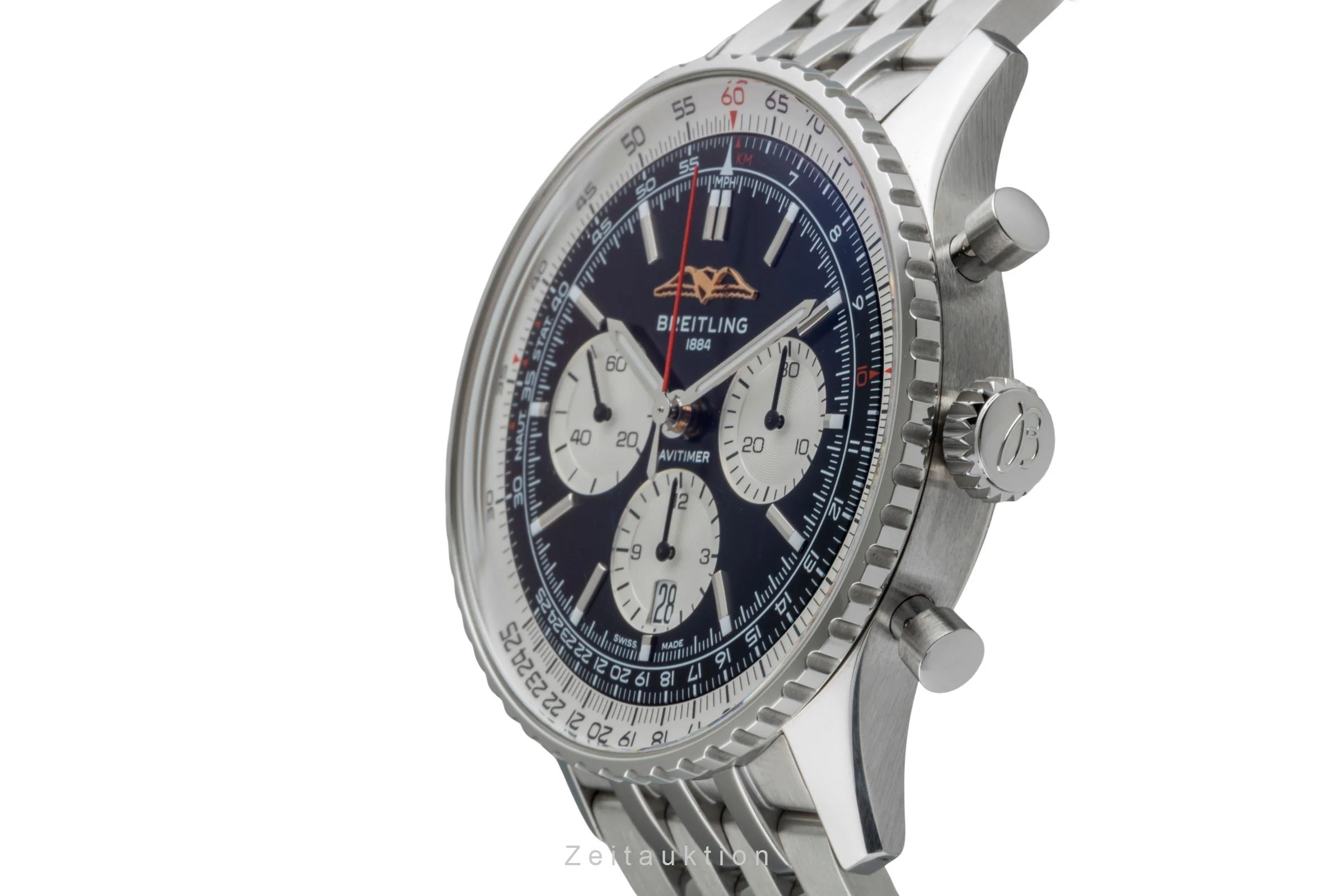 Breitling Navitimer 01 chronograph steel automatic men's watch AB0138 LP: 9650EUR  [2506439] - Image 7