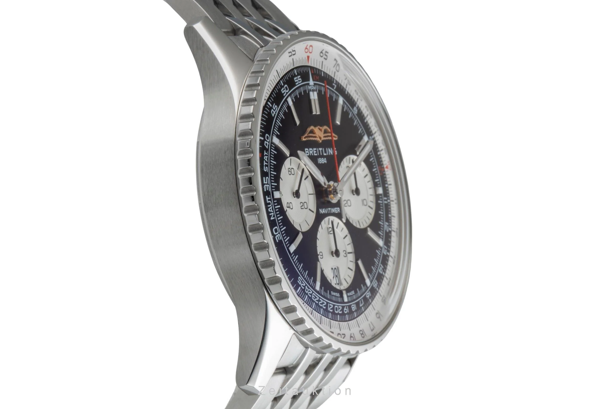 Breitling Navitimer 01 chronograph steel automatic men's watch AB0138 LP: 9650EUR  [2506439] - Image 8
