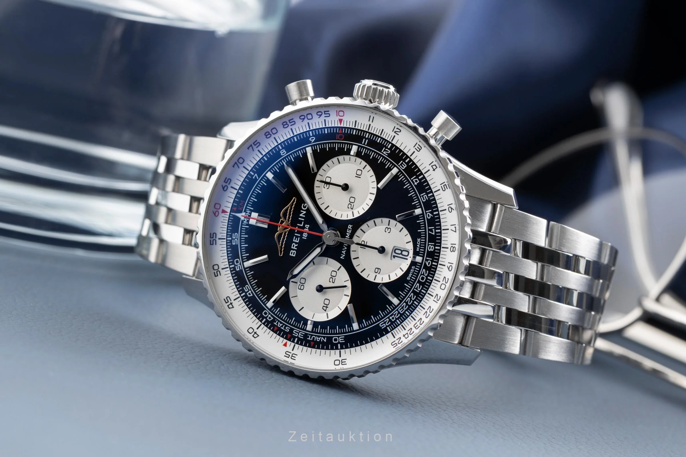 Breitling Navitimer 01 chronograph steel automatic men's watch AB0138211B1P1 LP: 9650EUR  [2503202] - Image 3