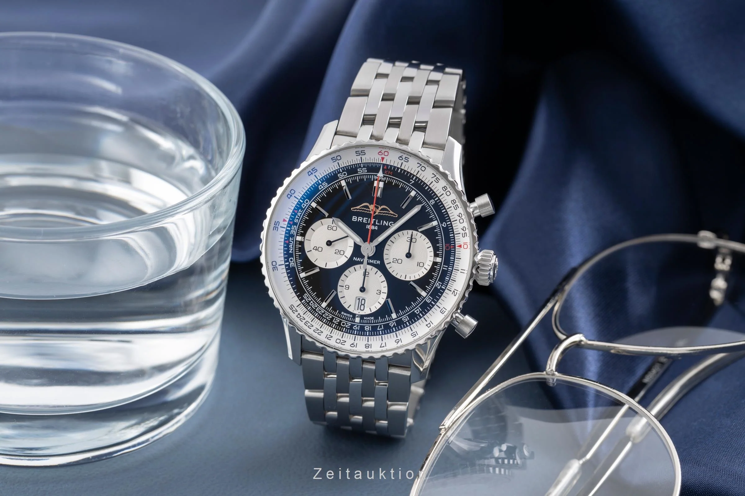 Breitling Navitimer 01 chronograph steel automatic men's watch AB0138211B1P1 LP: 9650EUR  [2503202] - Image 4