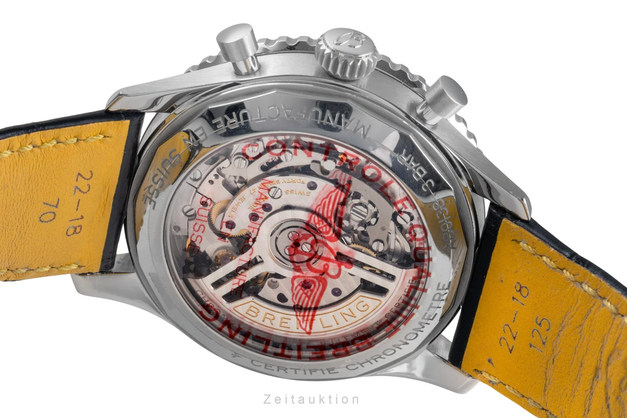 Breitling Navitimer 01 chronograph steel automatic men's watch AB0138241C1A1 LP: 9300EUR  [2503453] - Image 11