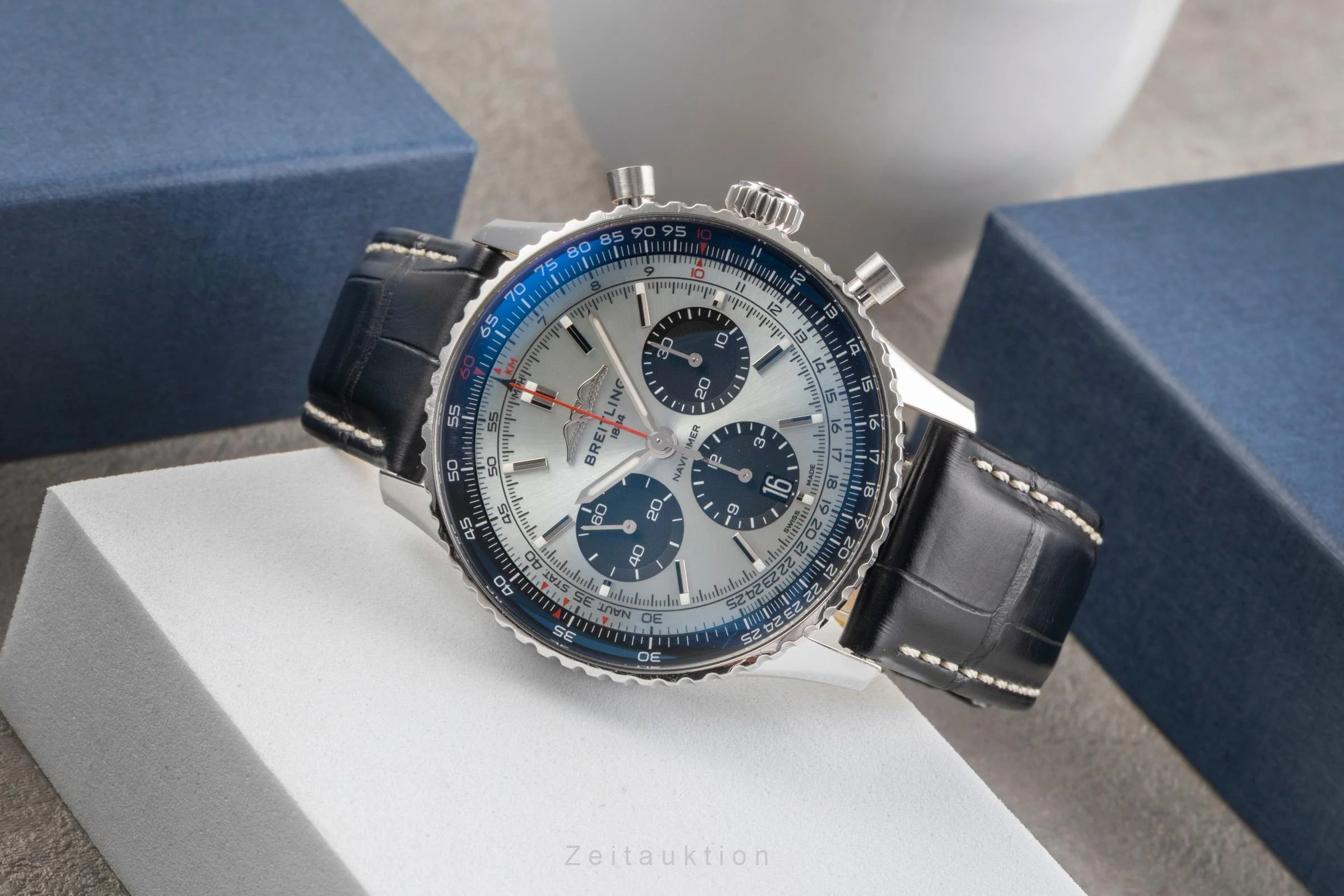 Breitling Navitimer 01 chronograph steel automatic men's watch AB0138241C1A1 LP: 9300EUR  [2503453] - Image 3