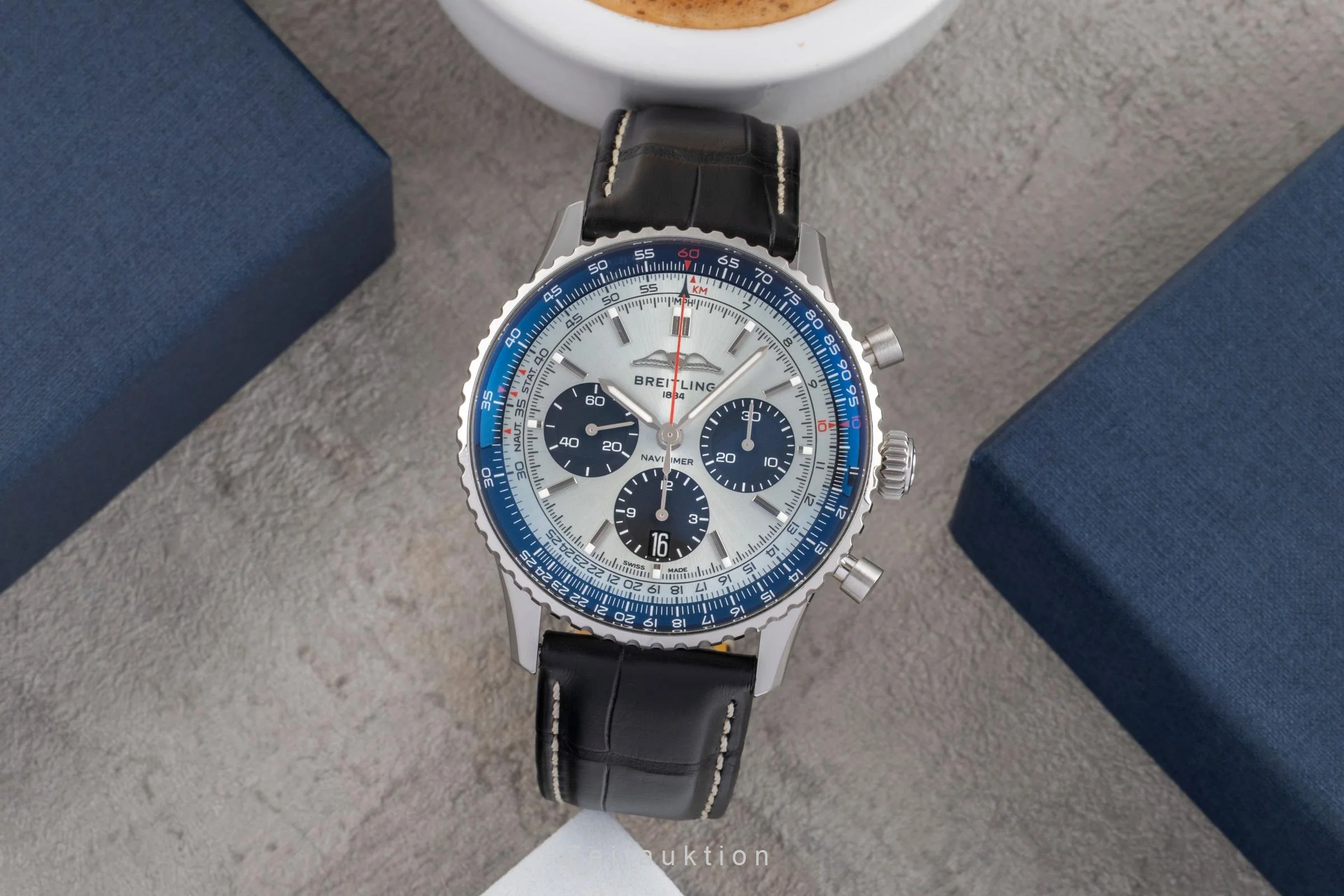 Breitling Navitimer 01 chronograph steel automatic men's watch AB0138241C1A1 LP: 9300EUR  [2503453] - Image 4