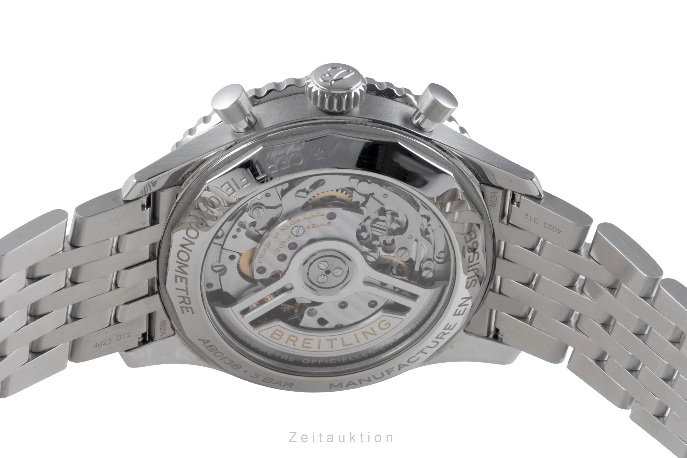 Breitling Navitimer 01 chronograph steel automatic men's watch AB0138241C1A1 LP: 9850EUR  [2507424] - Image 12