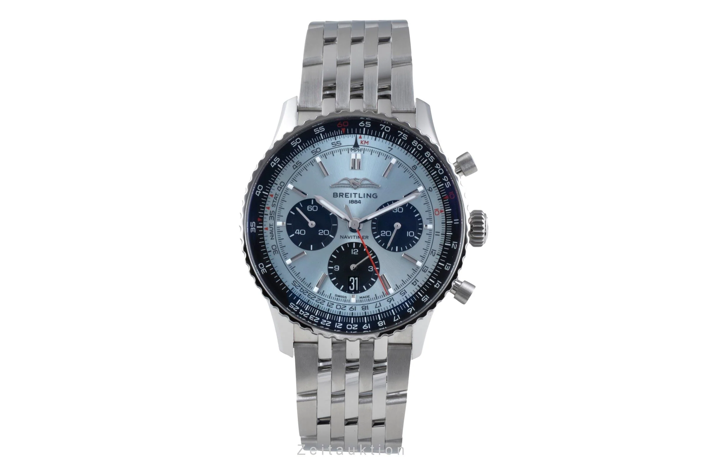 Breitling Navitimer 01 chronograph steel automatic men's watch AB0138241C1A1 LP: 9850EUR  [2507424] - Image 5