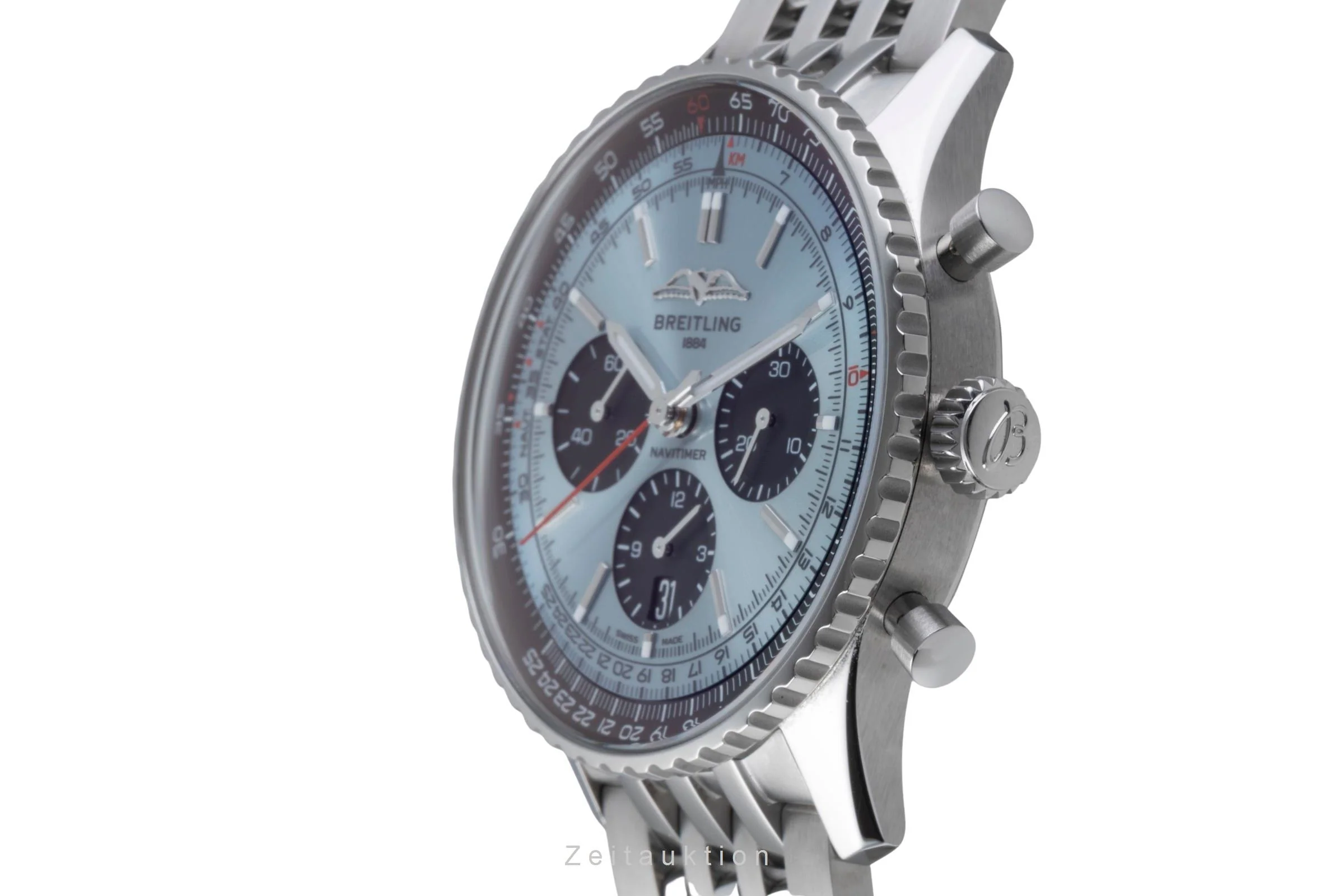 Breitling Navitimer 01 chronograph steel automatic men's watch AB0138241C1A1 LP: 9850EUR  [2507424] - Image 7