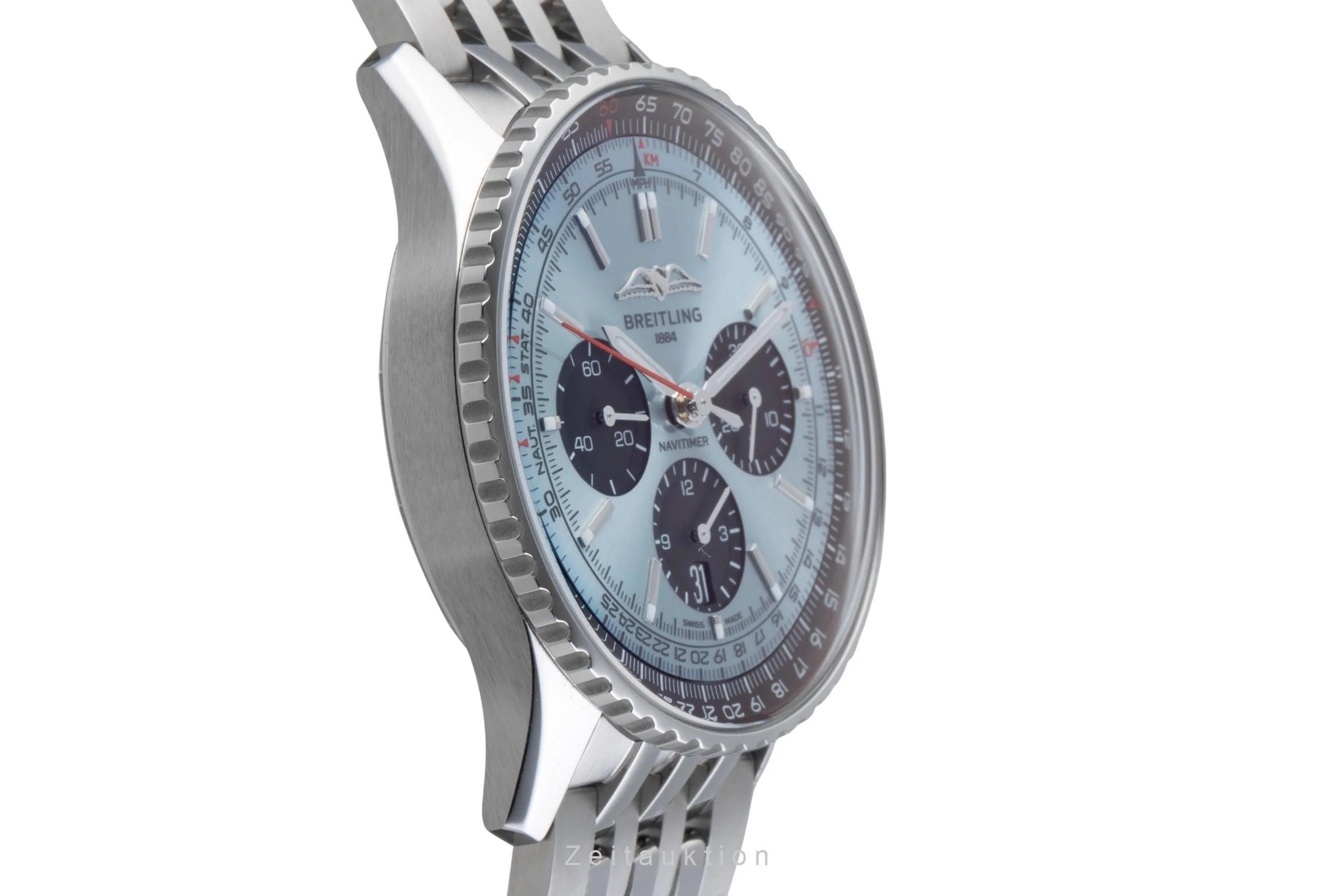 Breitling Navitimer 01 chronograph steel automatic men's watch AB0138241C1A1 LP: 9850EUR  [2507424] - Image 8