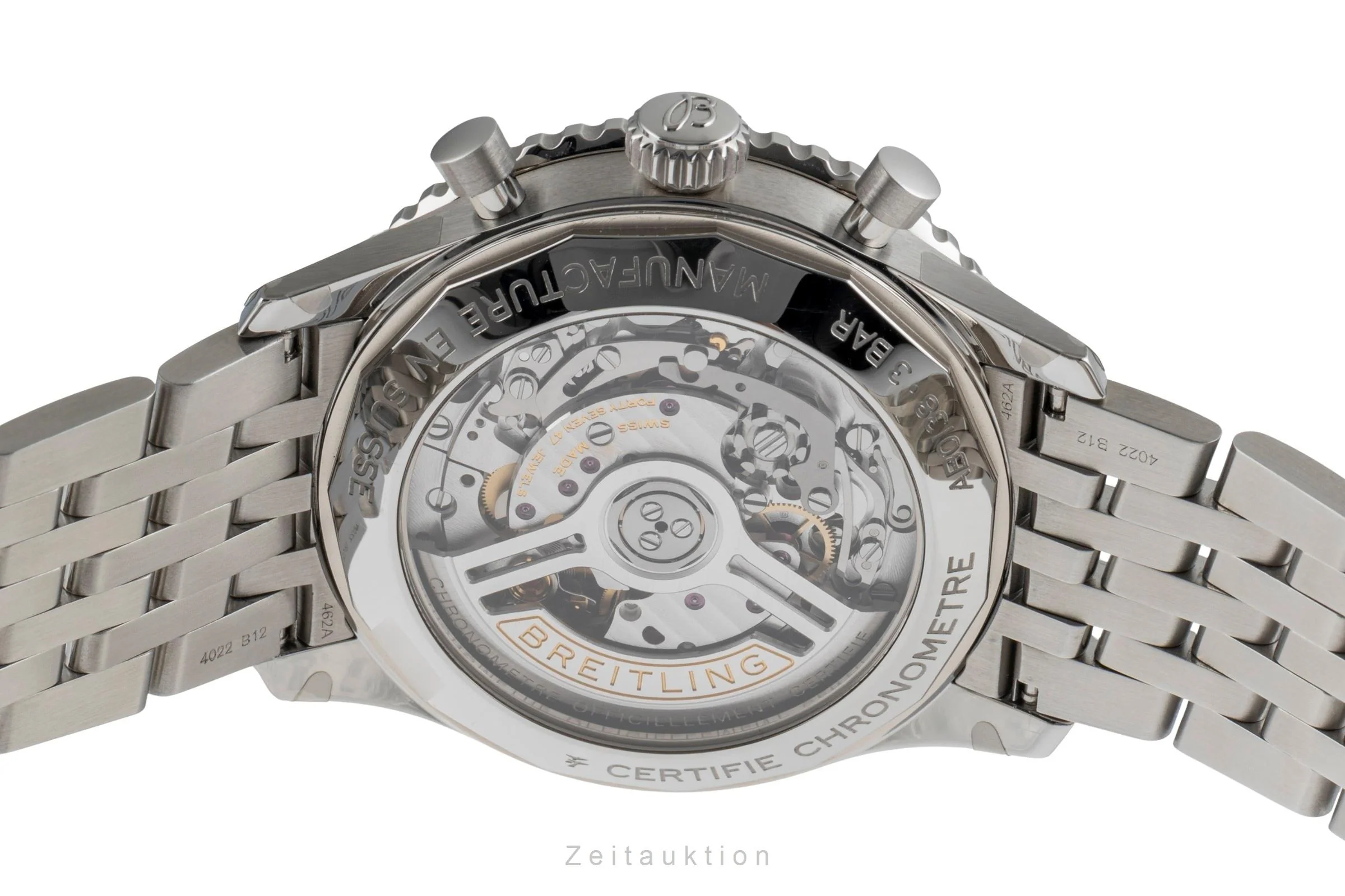 Breitling Navitimer 01 chronograph steel automatic men's watch AB0138241G1A1 LP: 9650EUR  [2503292] - Image 11