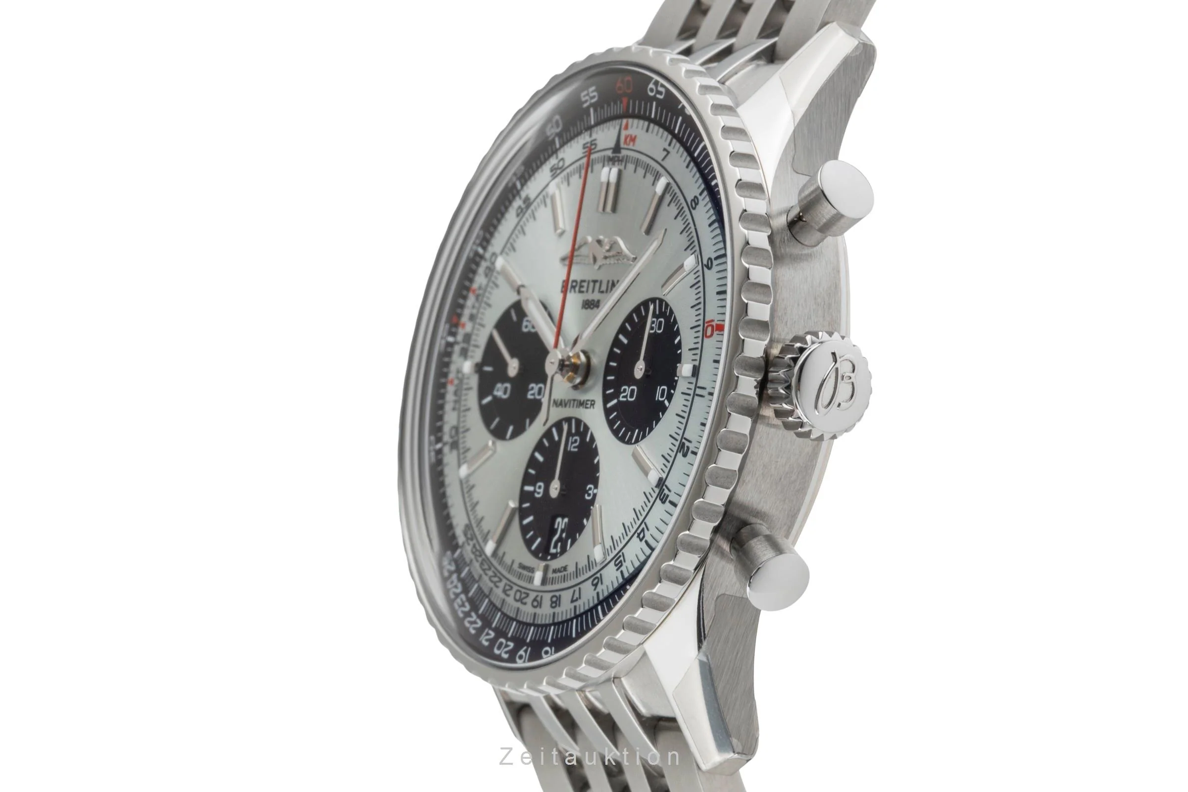 Breitling Navitimer 01 chronograph steel automatic men's watch AB0138241G1A1 LP: 9650EUR  [2503292] - Image 7