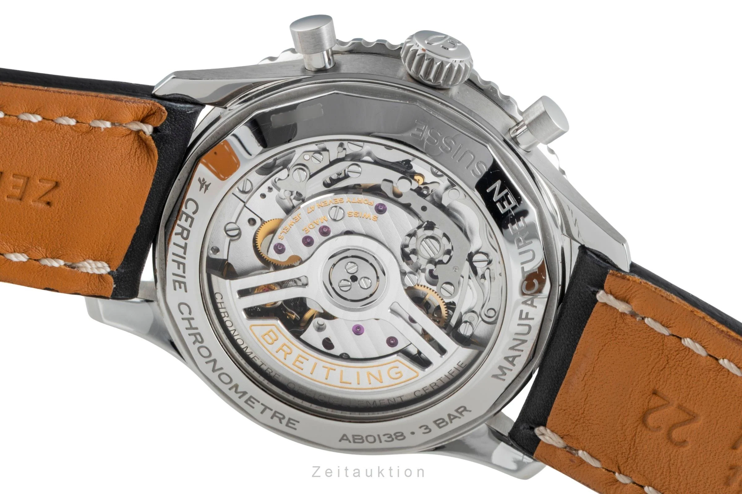 Breitling Navitimer 01 chronograph steel automatic men's watch AB0138241K1P1 LP: 9300EUR  [2506096] - Image 12