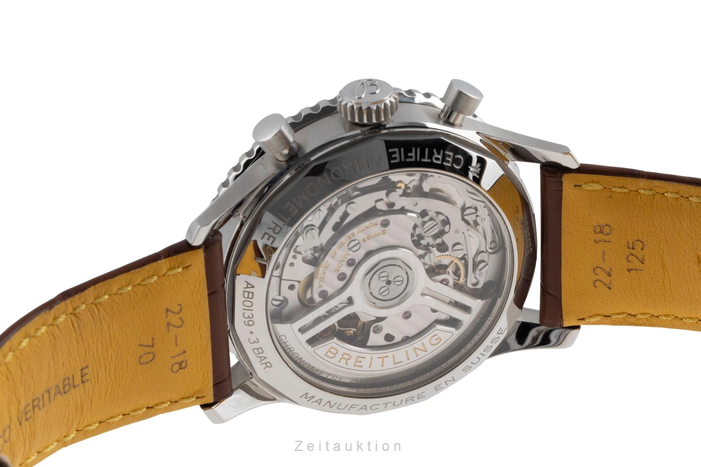 Breitling Navitimer 01 chronograph steel automatic men's watch AB0139211G1P1 LP: 9300EUR  [2504189] - Image 11