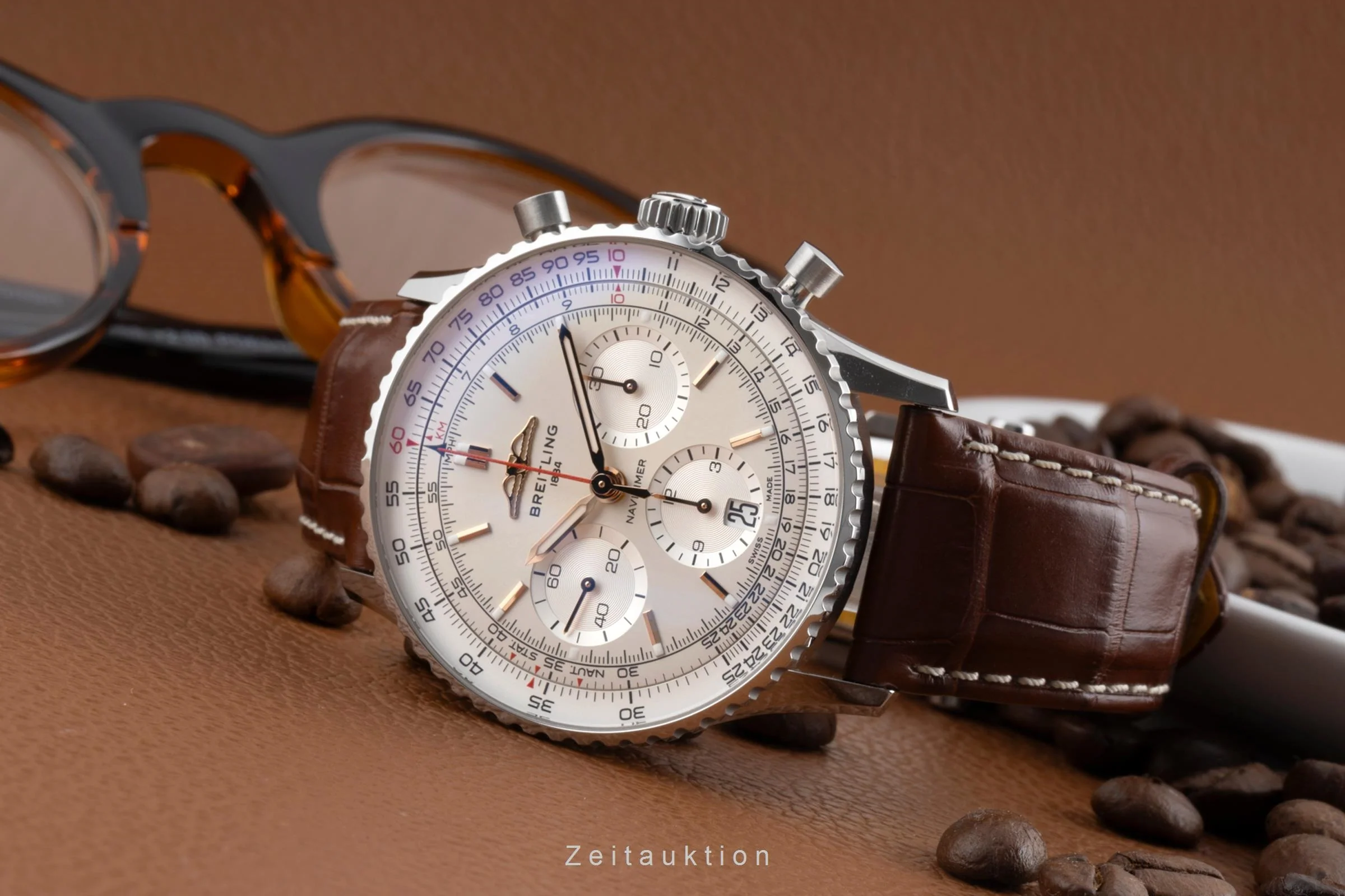 Breitling Navitimer 01 chronograph steel automatic men's watch AB0139211G1P1 LP: 9300EUR  [2504189] - Image 3
