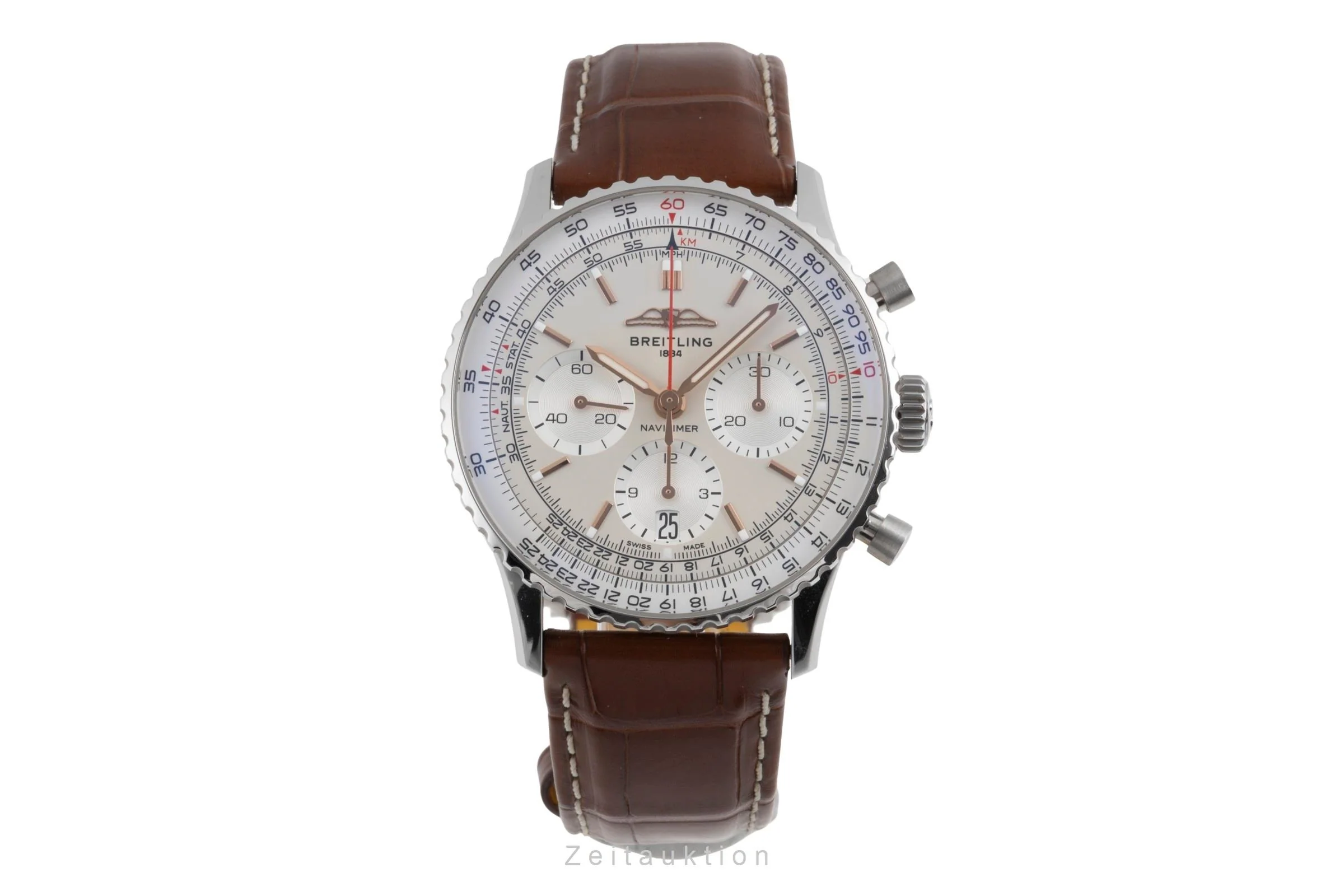 Breitling Navitimer 01 chronograph steel automatic men's watch AB0139211G1P1 LP: 9300EUR  [2504189] - Image 5