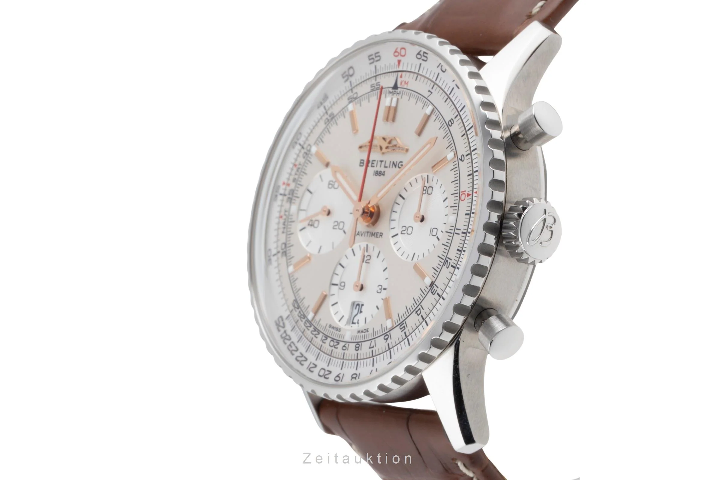Breitling Navitimer 01 chronograph steel automatic men's watch AB0139211G1P1 LP: 9300EUR  [2504189] - Image 7