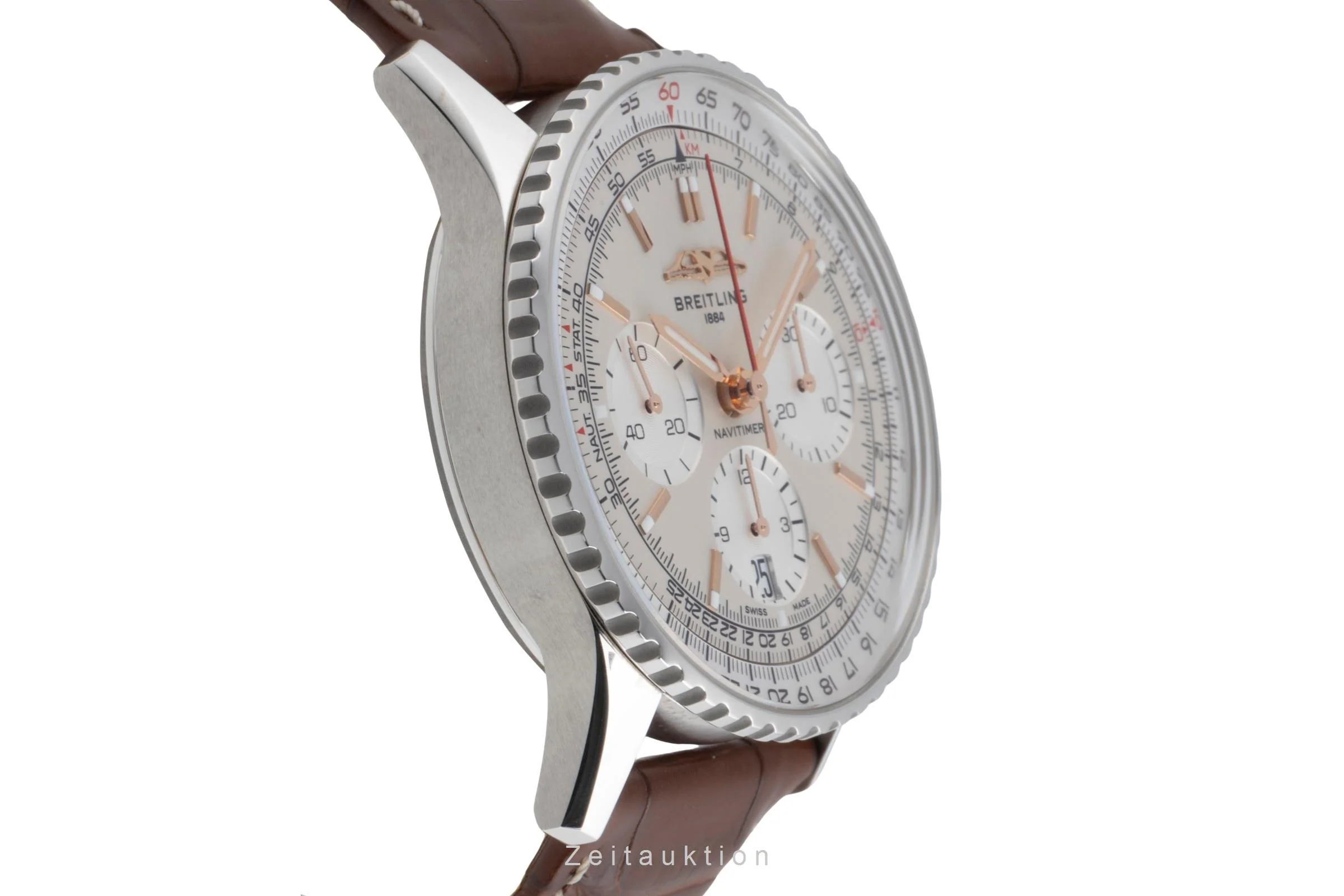 Breitling Navitimer 01 chronograph steel automatic men's watch AB0139211G1P1 LP: 9300EUR  [2504189] - Image 8