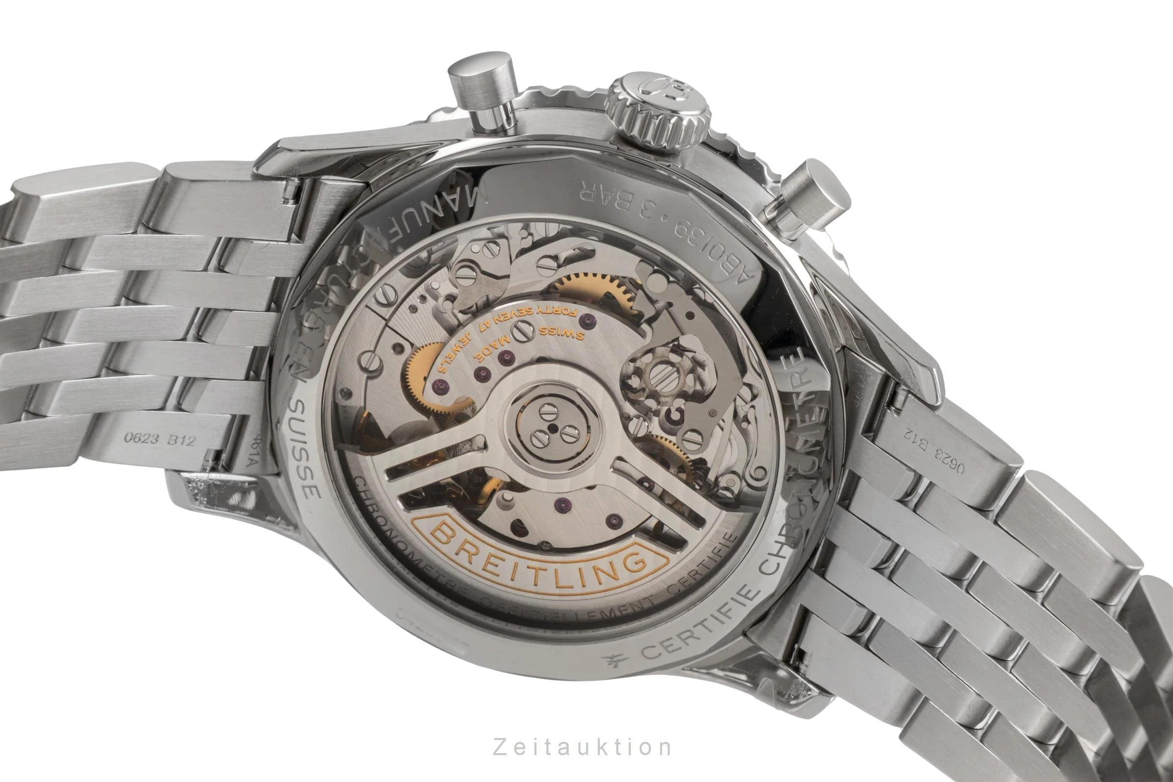 Breitling Navitimer 01 chronograph steel automatic men's watch AB0139211L1A1 LP: 9650EUR  [2504173] - Image 12