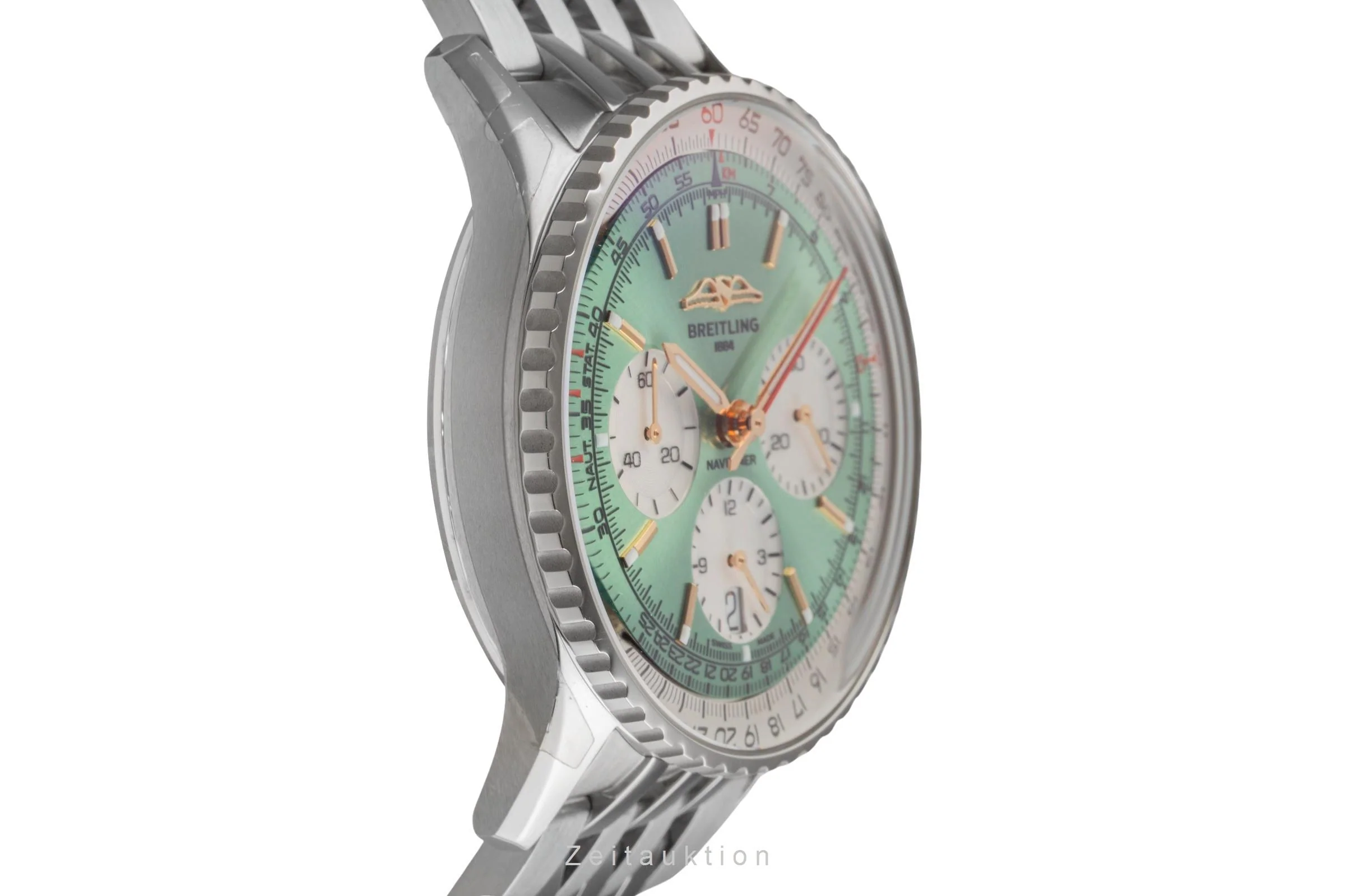 Breitling Navitimer 01 chronograph steel automatic men's watch AB0139211L1A1 LP: 9650EUR  [2504173] - Image 8