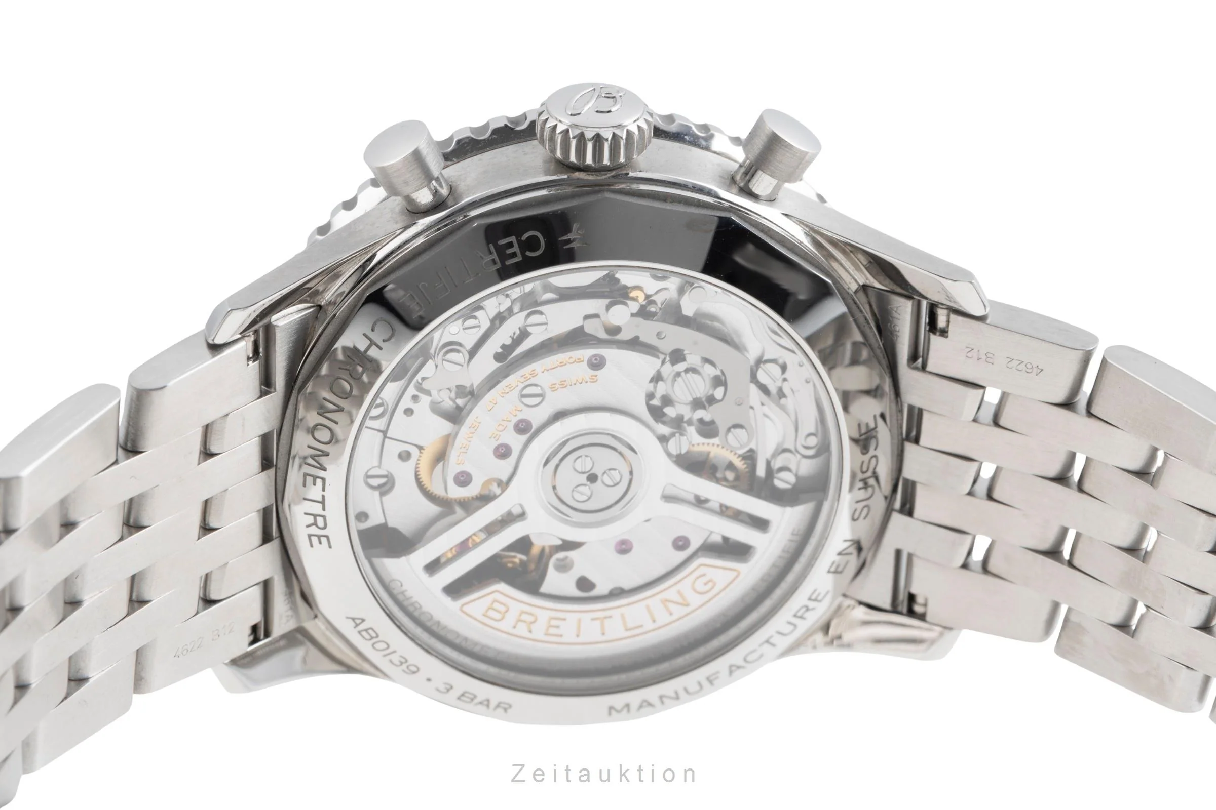 Breitling Navitimer 01 chronograph steel automatic men's watch AB0139211L1A1 LP: 9650EUR  [2505435] - Image 12