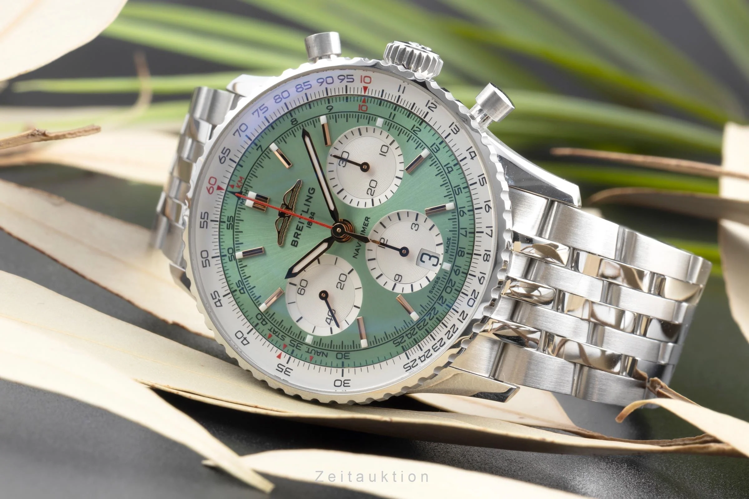 Breitling Navitimer 01 chronograph steel automatic men's watch AB0139211L1A1 LP: 9650EUR  [2505435] - Image 3