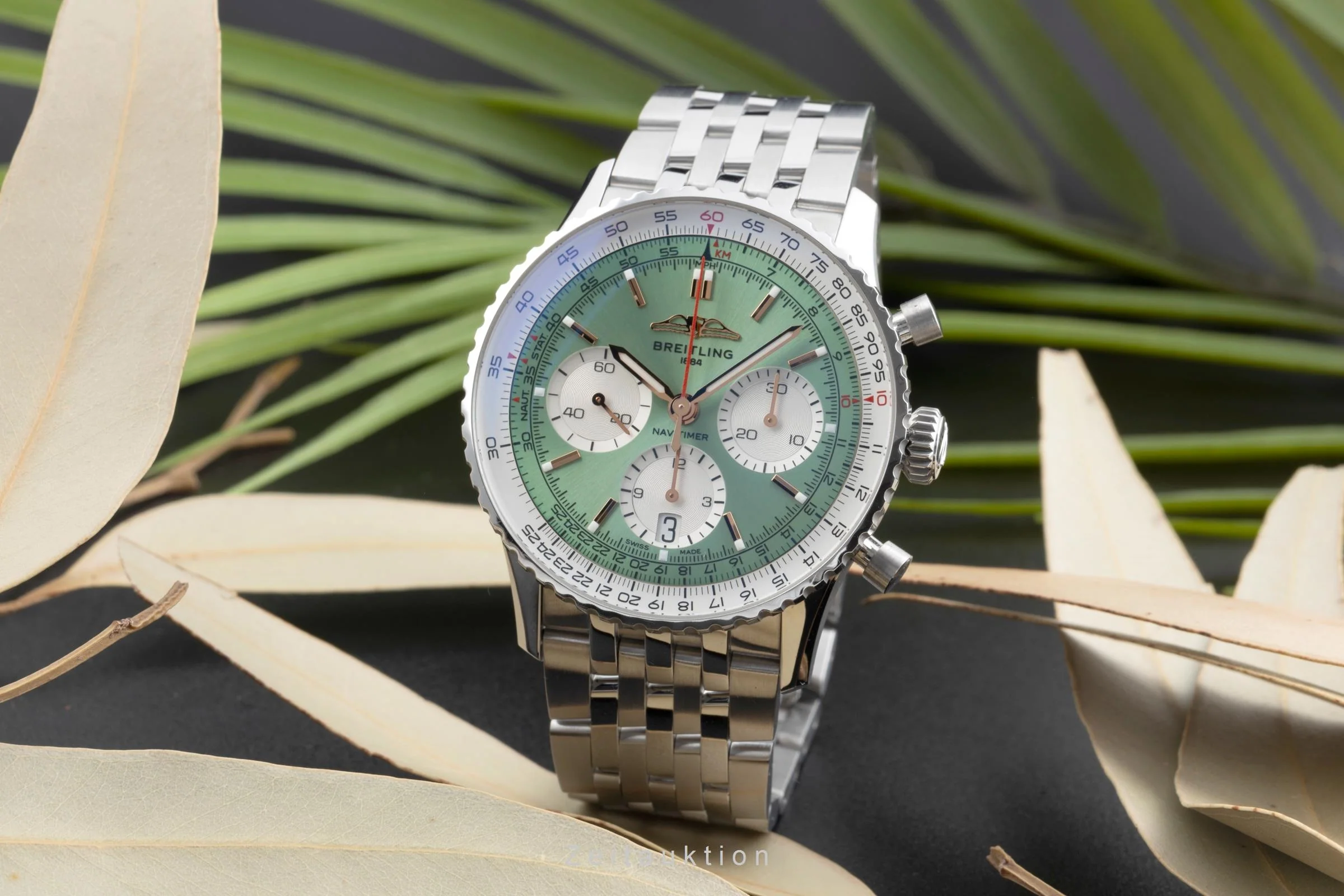 Breitling Navitimer 01 chronograph steel automatic men's watch AB0139211L1A1 LP: 9650EUR  [2505435] - Image 4
