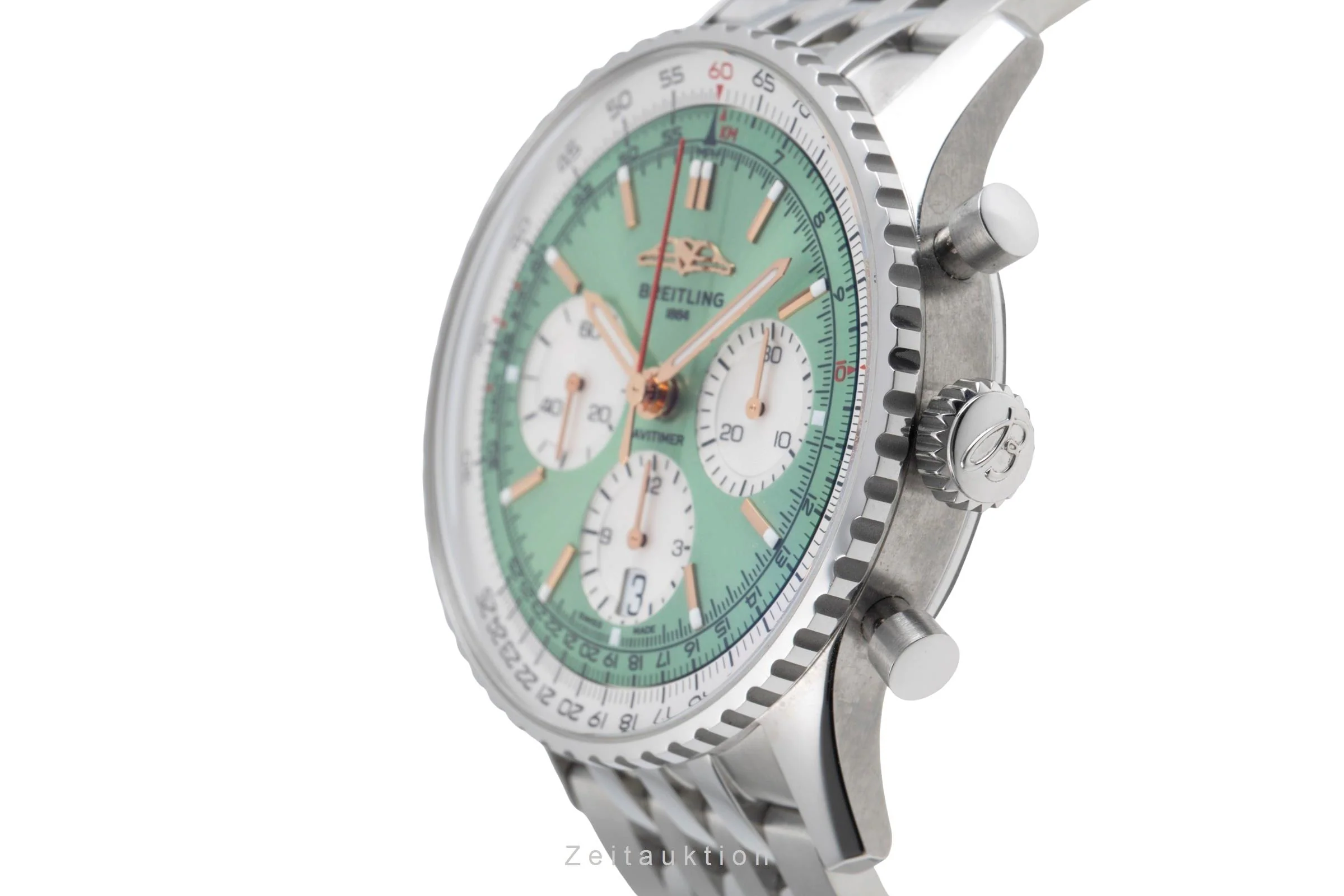 Breitling Navitimer 01 chronograph steel automatic men's watch AB0139211L1A1 LP: 9650EUR  [2505435] - Image 7