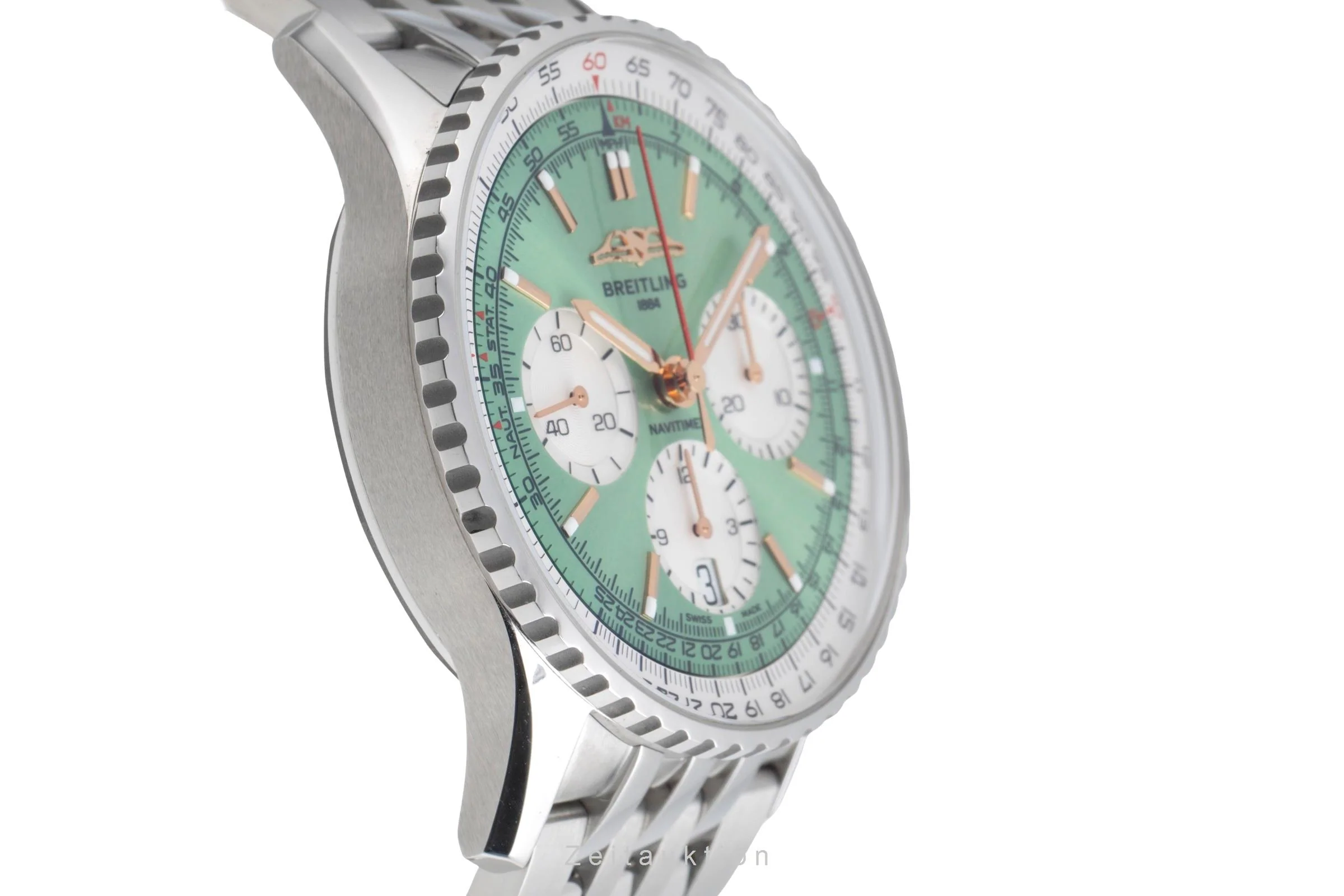 Breitling Navitimer 01 chronograph steel automatic men's watch AB0139211L1A1 LP: 9650EUR  [2505435] - Image 8