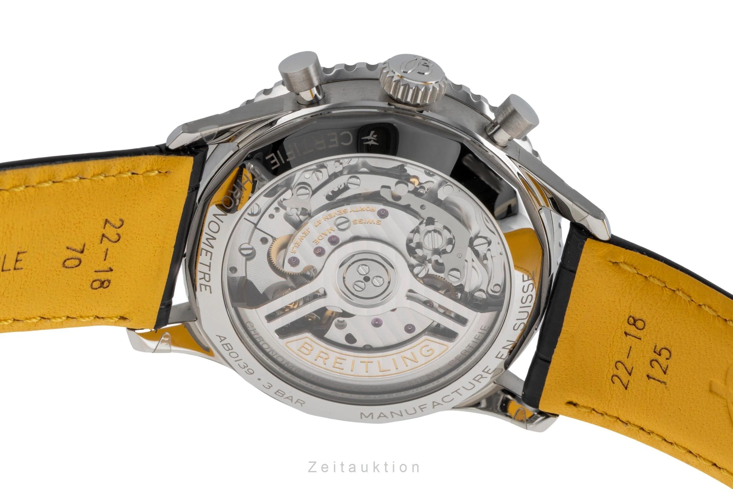 Breitling Navitimer 01 chronograph steel automatic men's watch AB0139241C1P1 LP: 9300EUR  [2502544] - Image 11