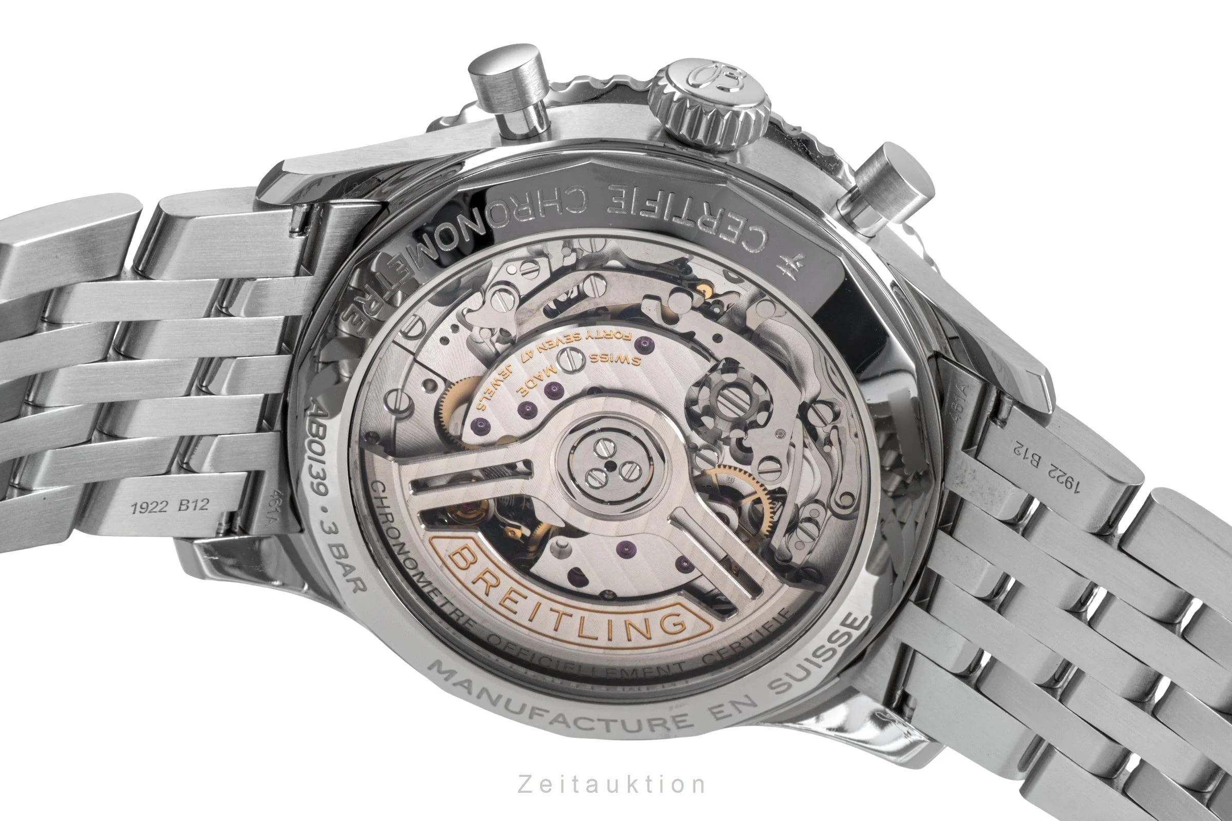 Breitling Navitimer 01 chronograph steel automatic men's watch AB0139241C1P1 LP: 9650EUR  [2503762] - Image 12