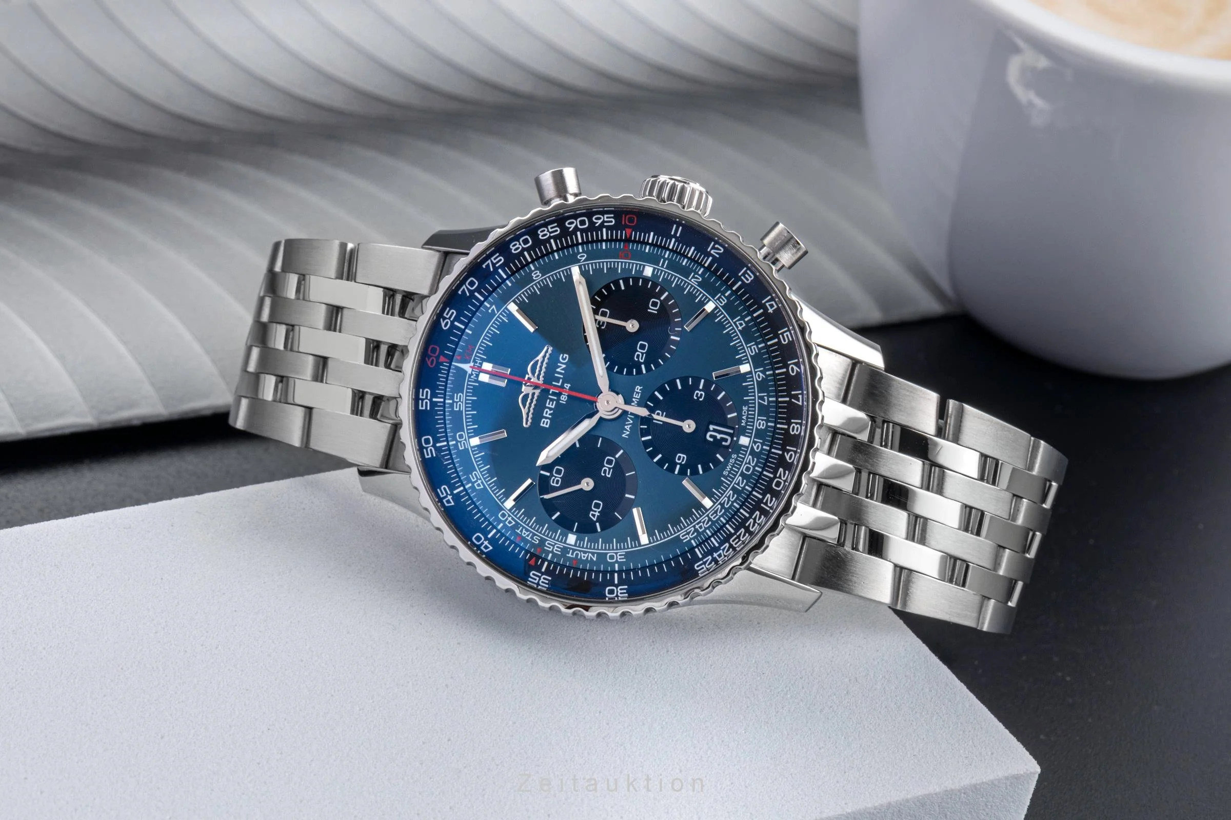 Breitling Navitimer 01 chronograph steel automatic men's watch AB0139241C1P1 LP: 9650EUR  [2503762] - Image 3
