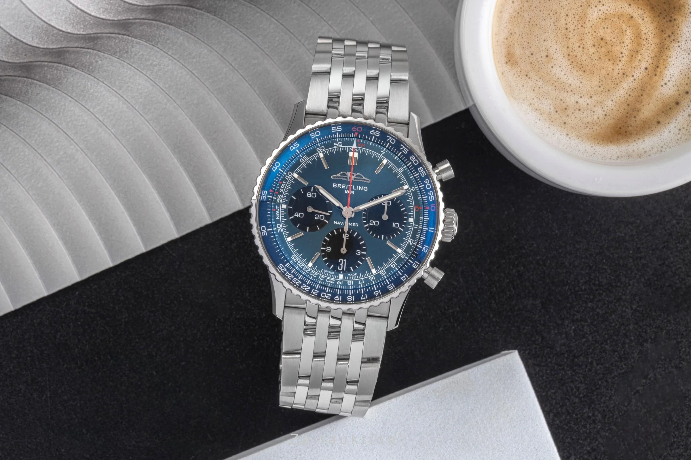 Breitling Navitimer 01 chronograph steel automatic men's watch AB0139241C1P1 LP: 9650EUR  [2503762] - Image 4